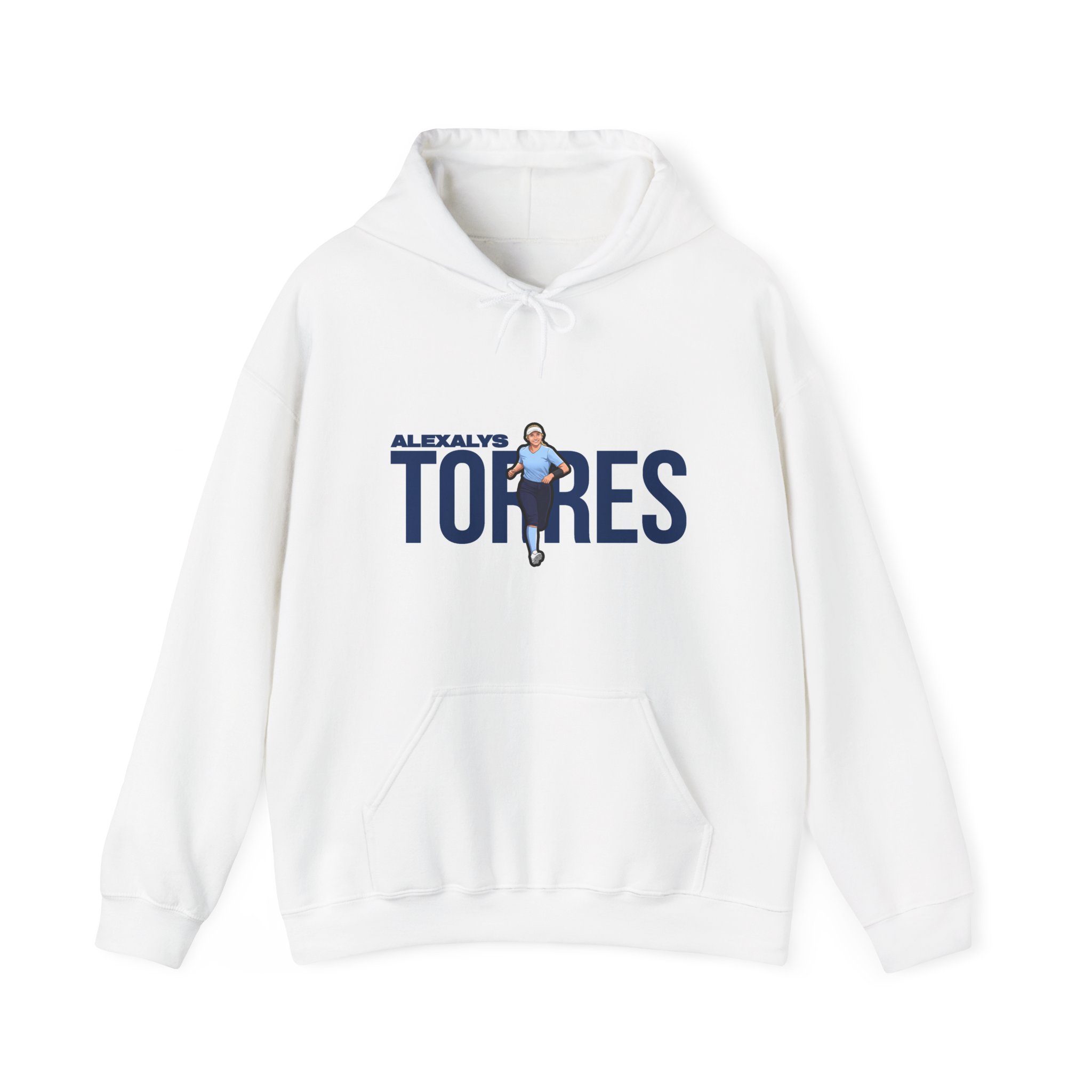 Hoodie — character_player_name in White