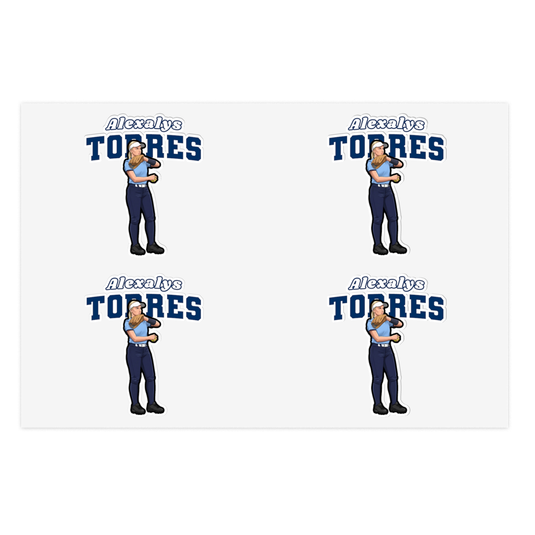 Sticker Sheet — character_name_arch in Classic