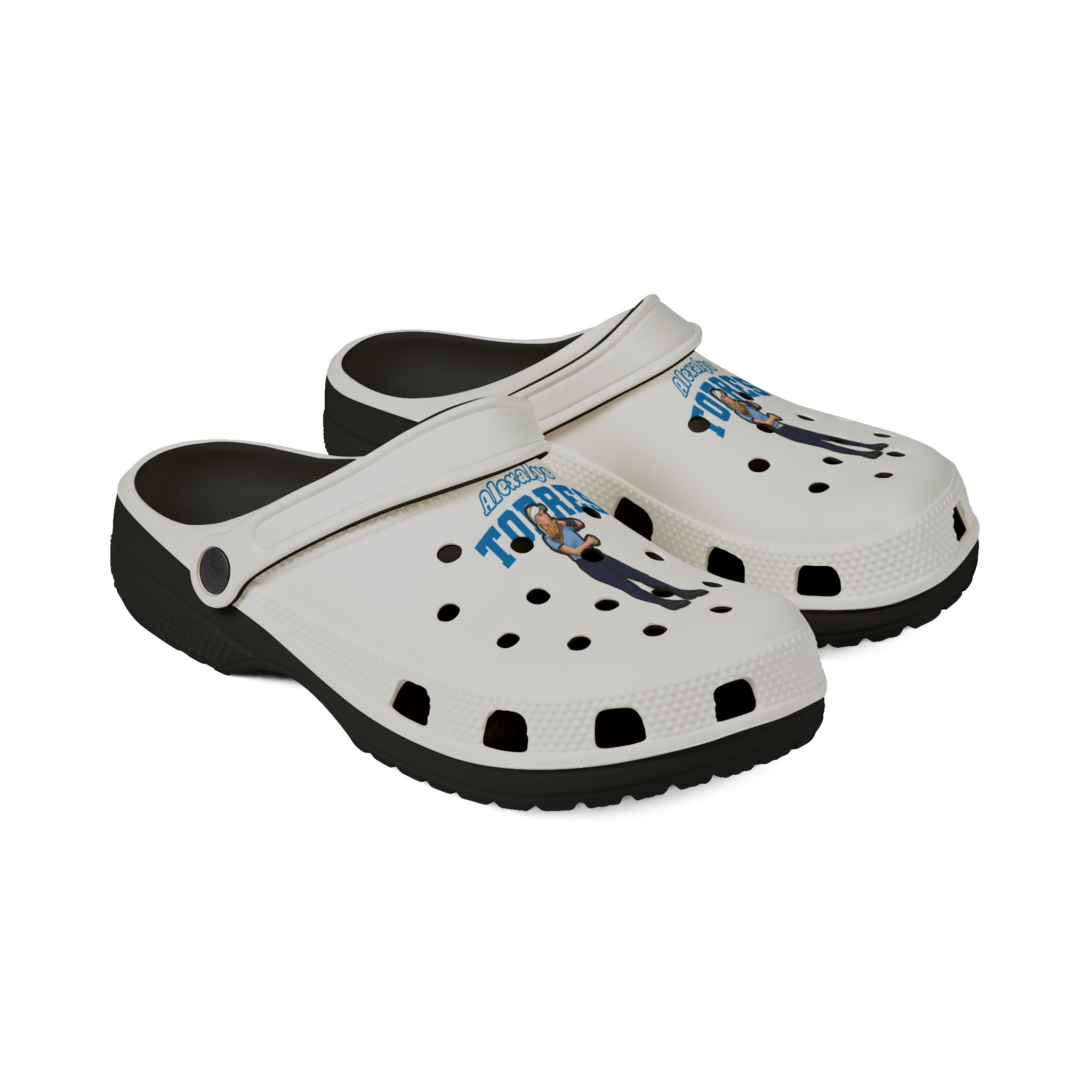 Rubber Clogs — character_name_arch in Black