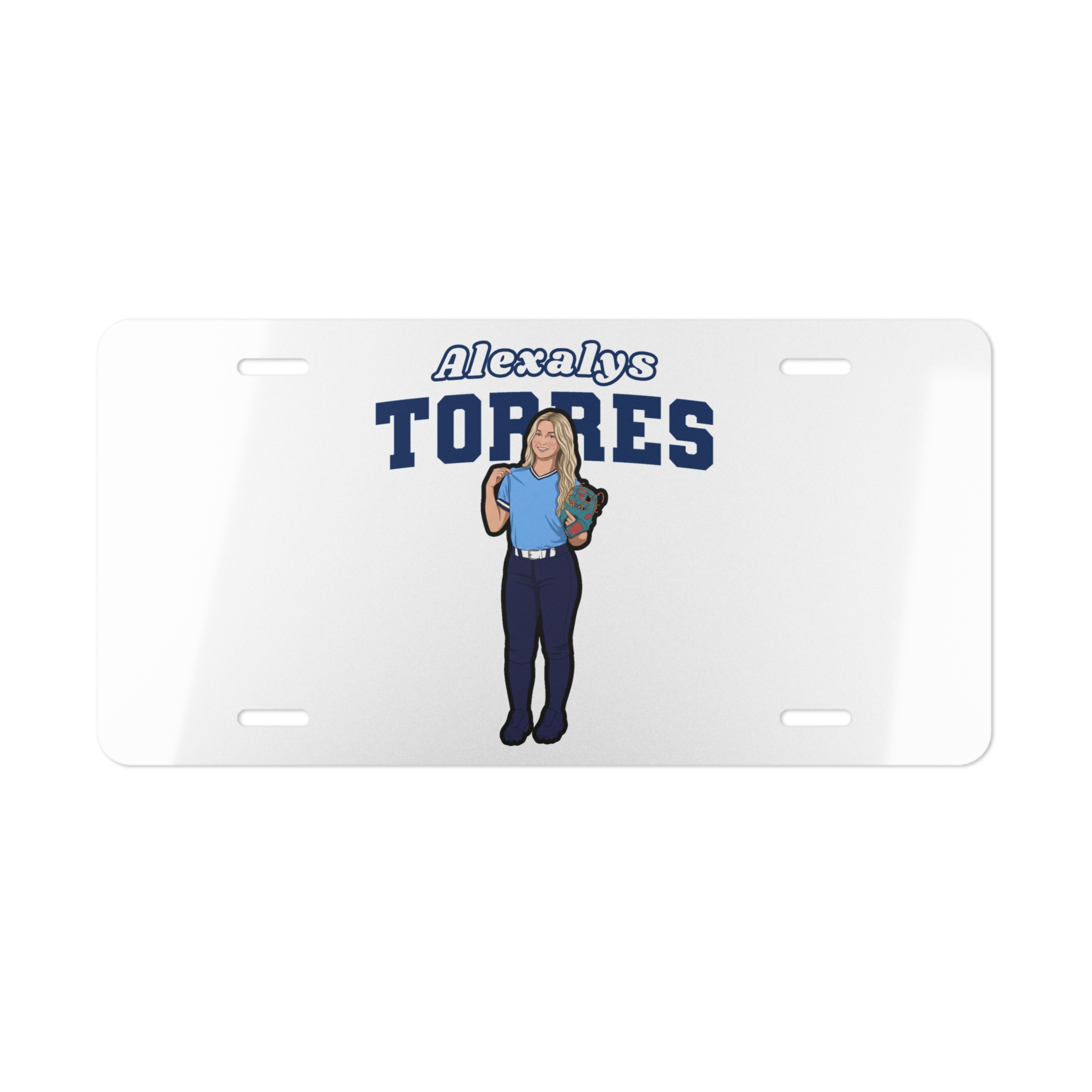 License Plate — character_name_arch in Classic
