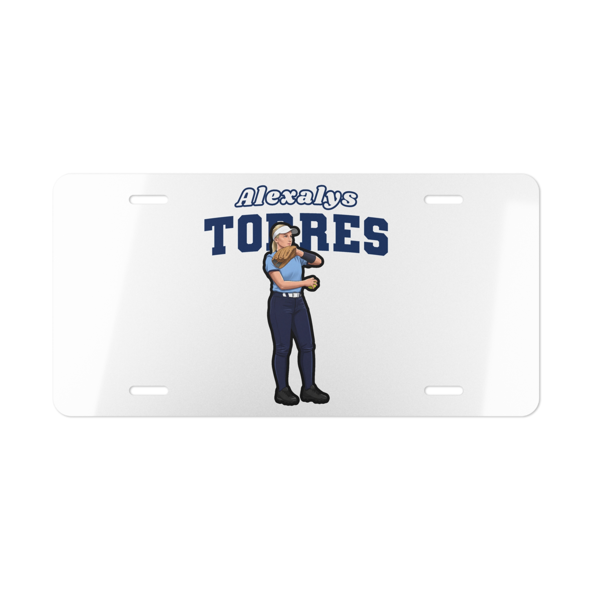 License Plate — character_name_arch in Classic