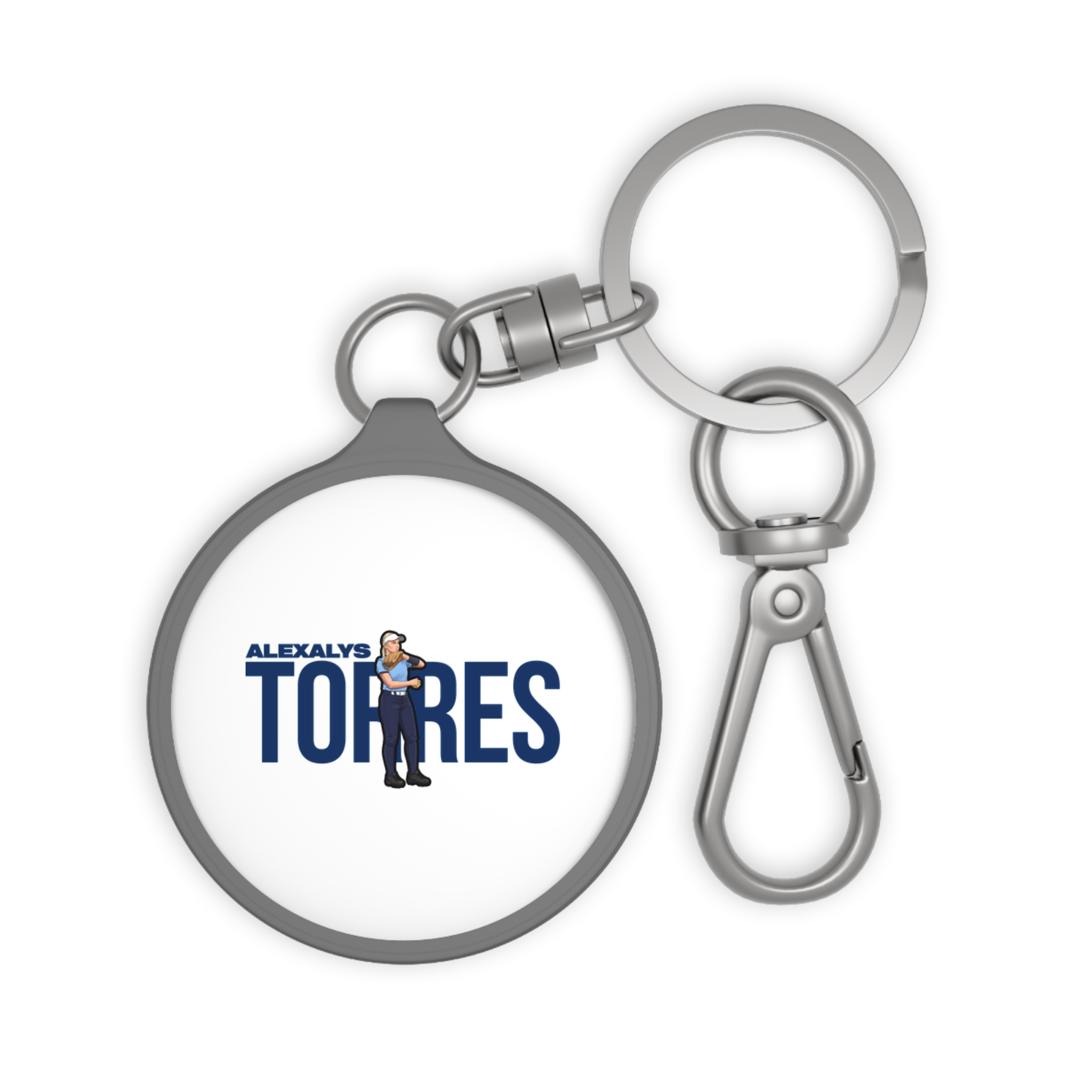 Keychain — character_player_name in Grey