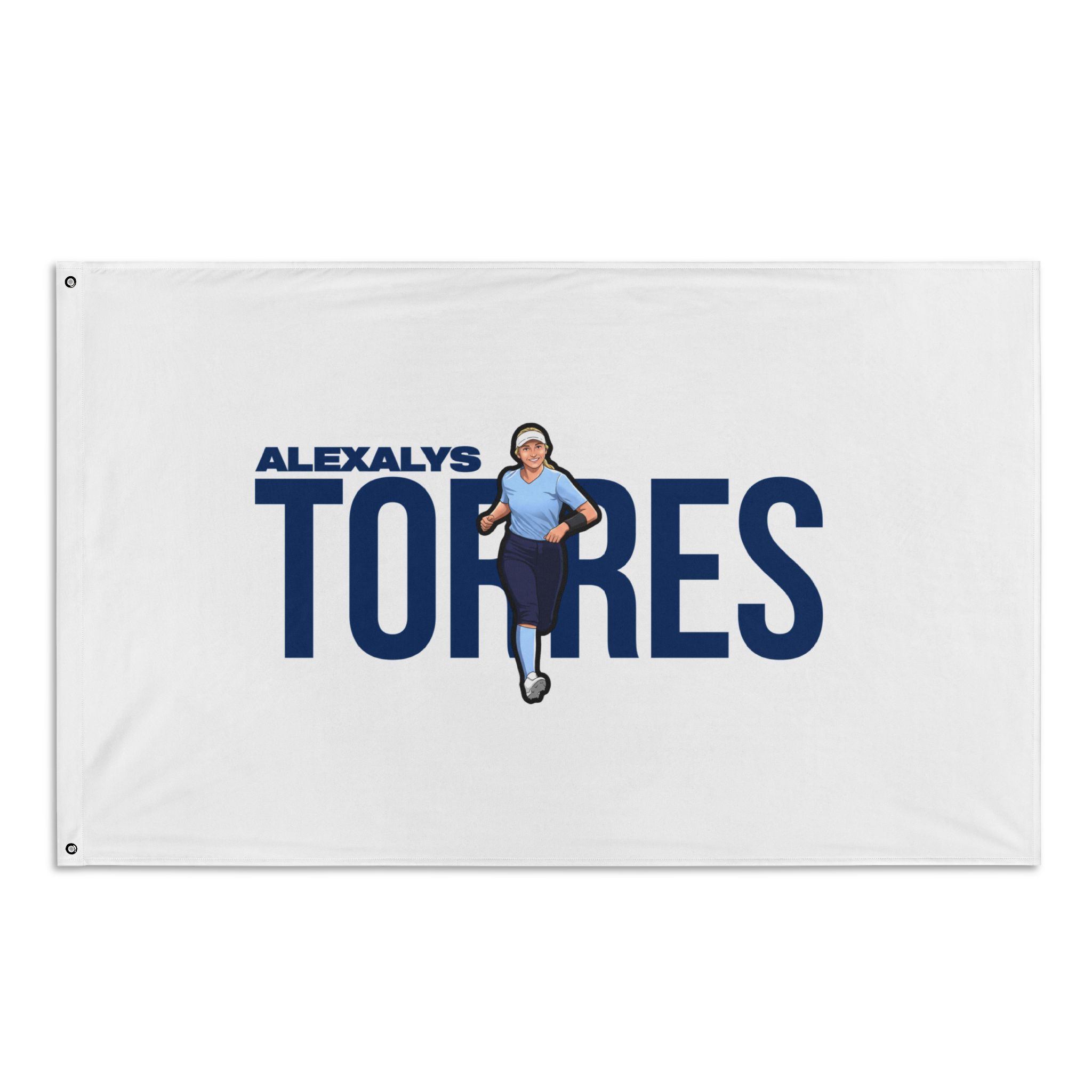 Flag (35 × 56 in) — character_player_name in Classic