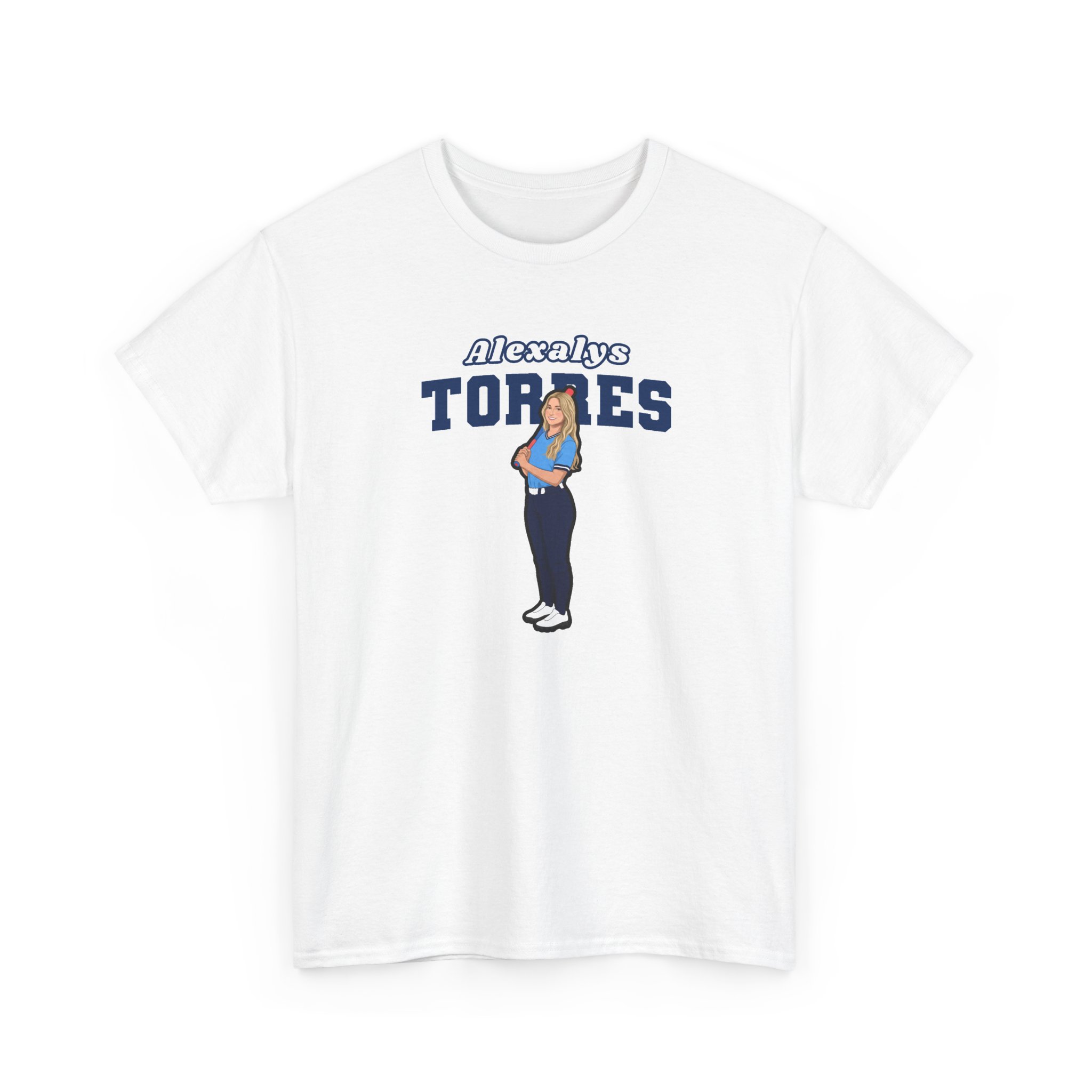 Tee — character_name_arch in White