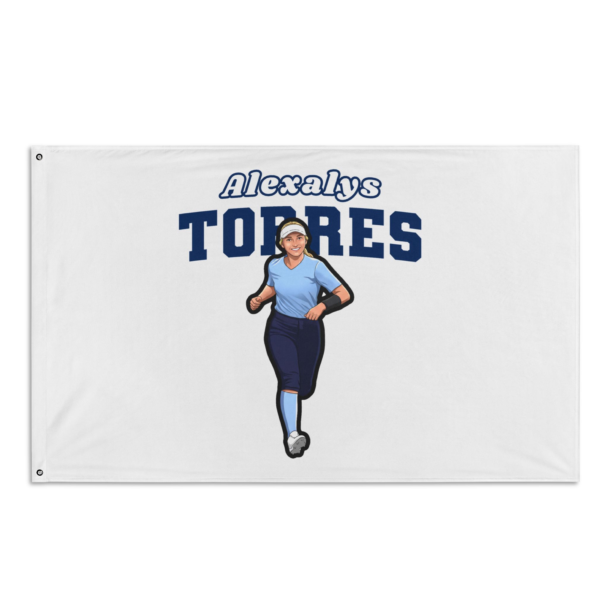 Flag (35 × 56 in) — character_name_arch in Classic