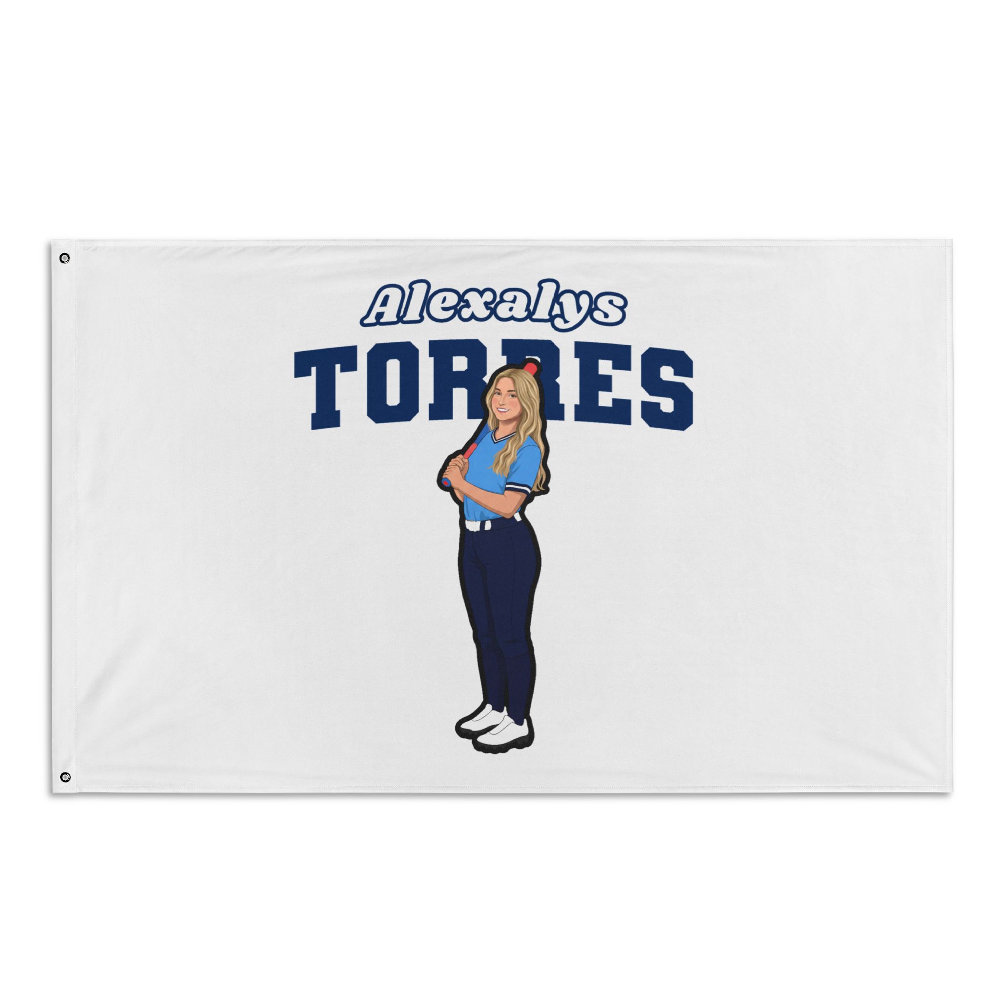 Flag (35 × 56 in) — character_name_arch in Classic
