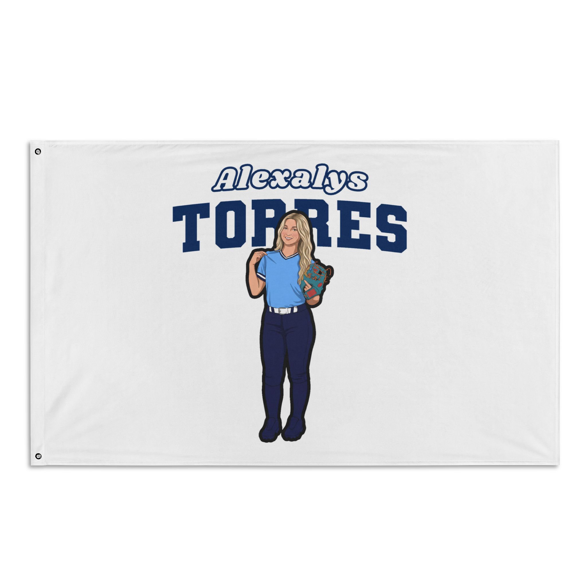 Flag (35 × 56 in) — character_name_arch in Classic