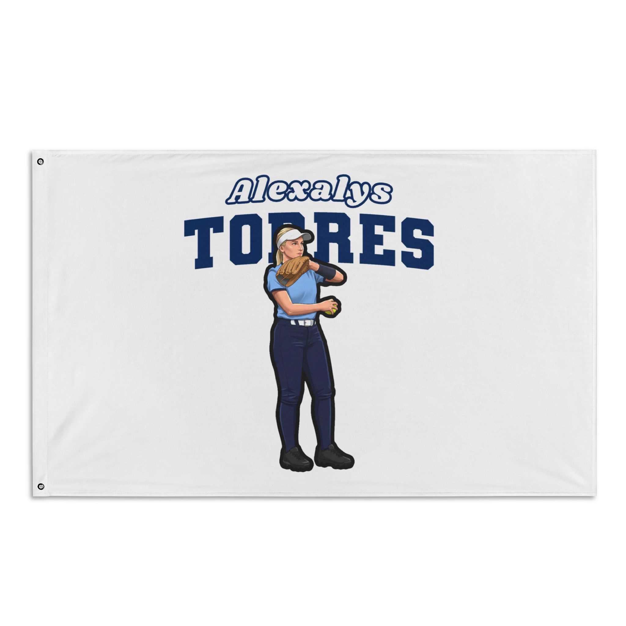 Flag (35 × 56 in) — character_name_arch in Classic