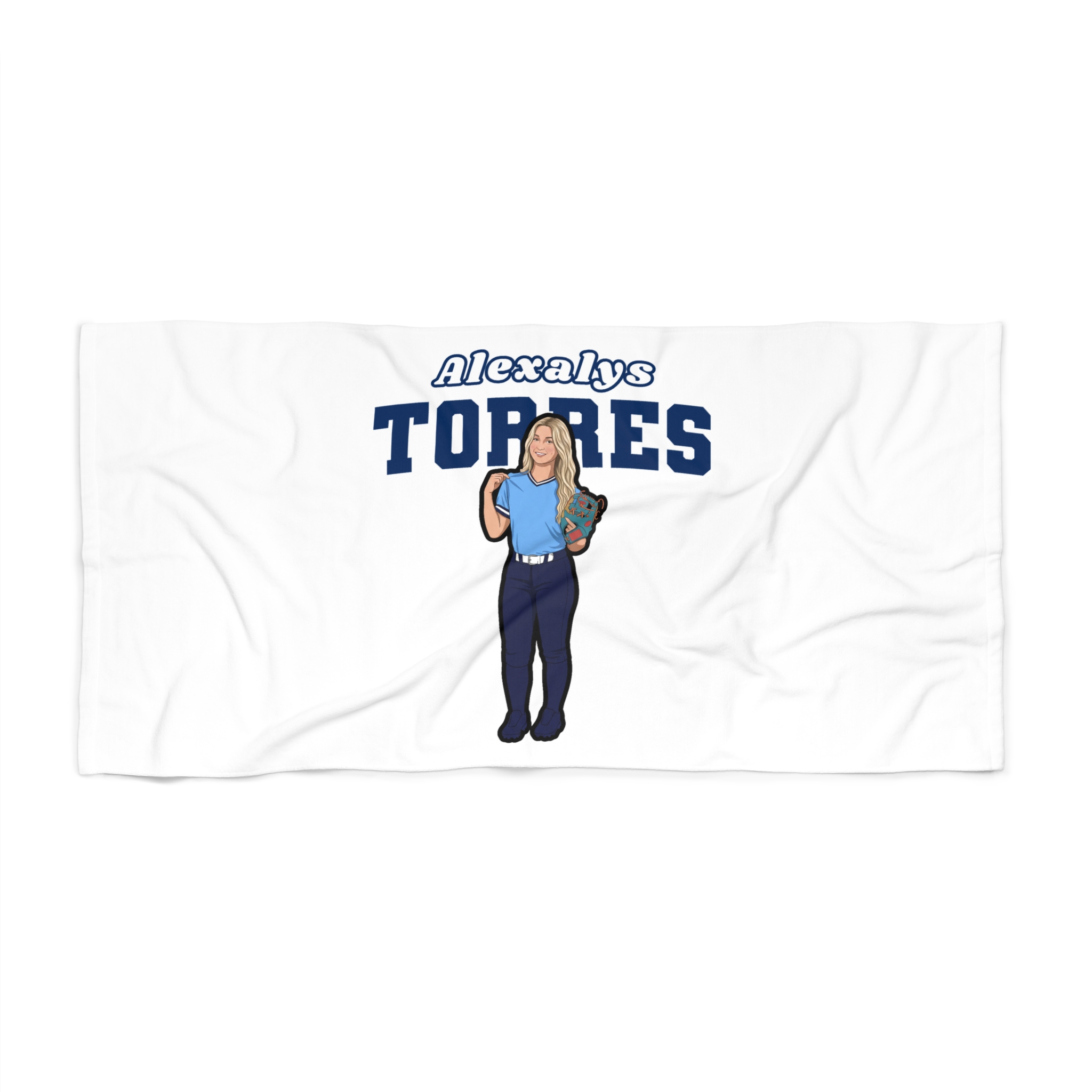 Beach Towel — character_name_arch in Classic