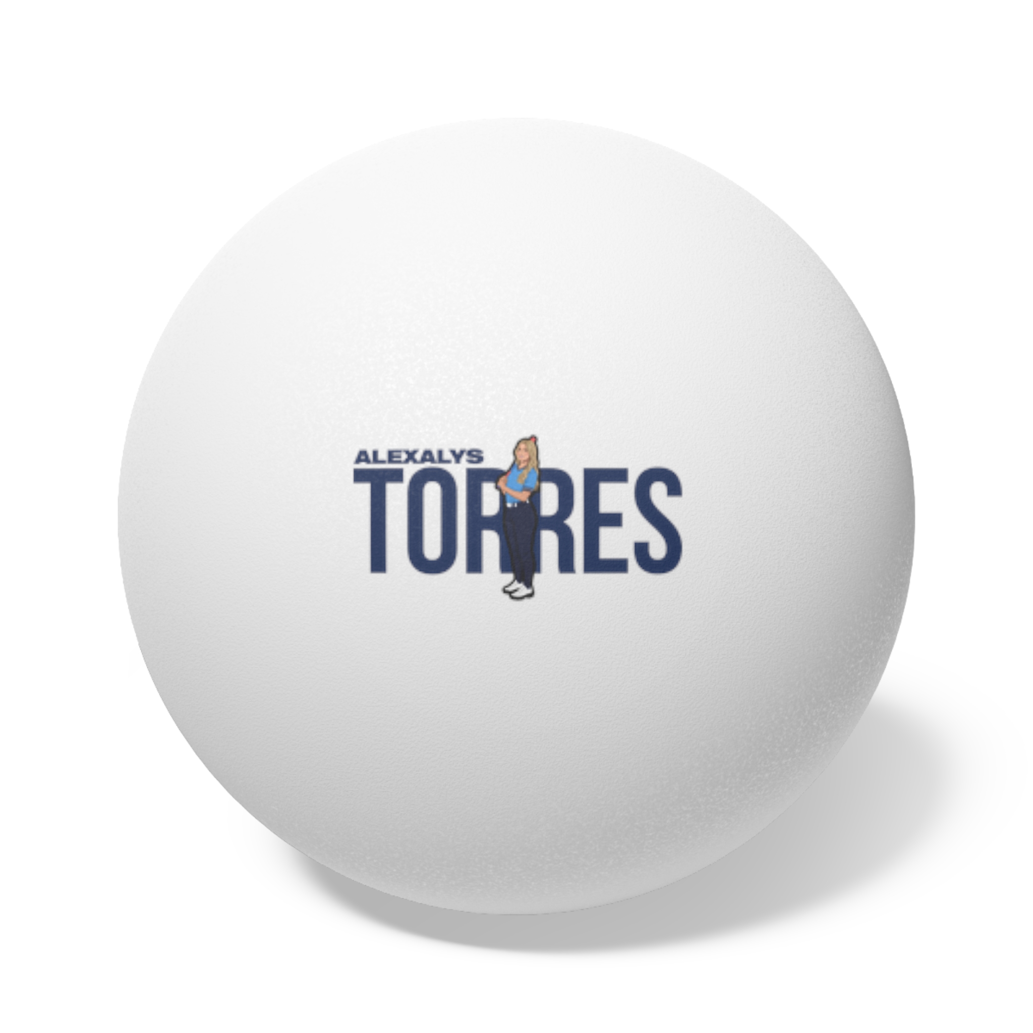 Ping Pong Balls, 6 pcs — character_player_name in White