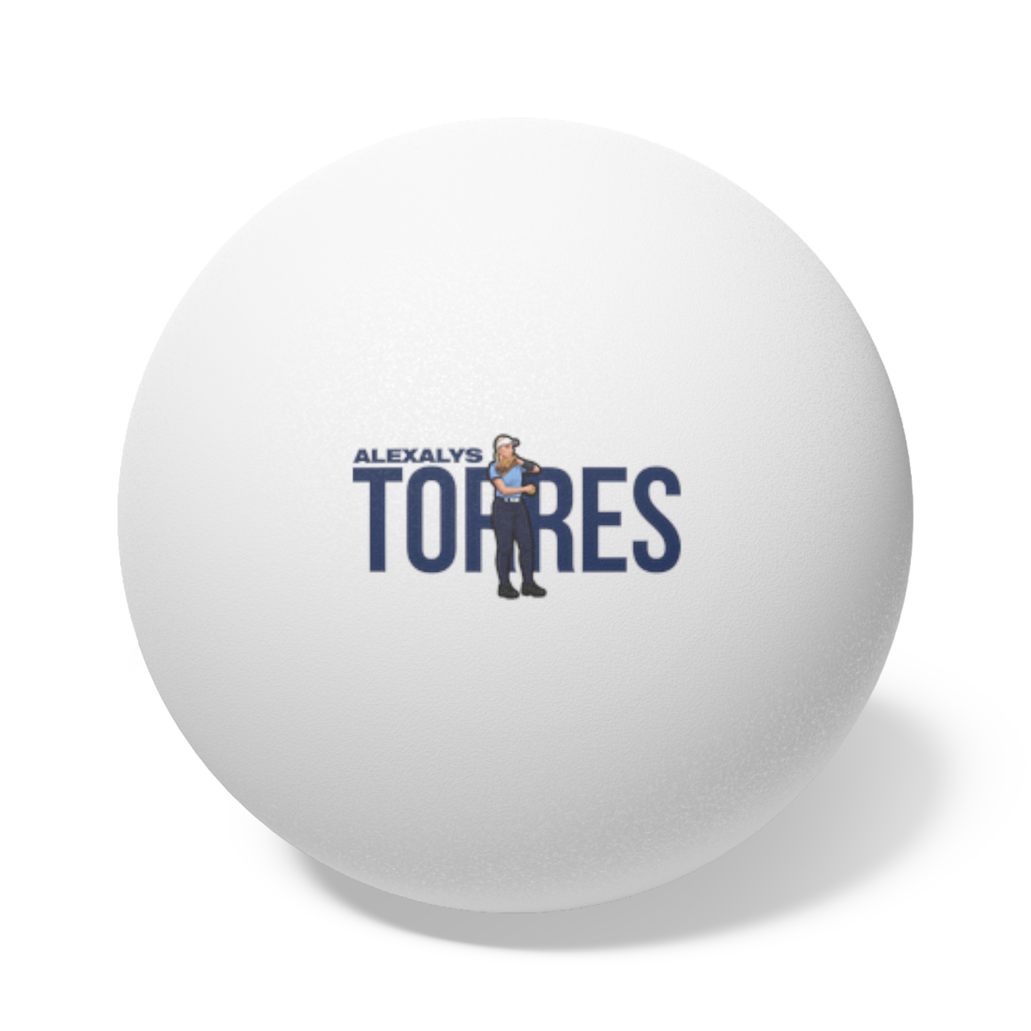 Ping Pong Balls, 6 pcs — character_player_name in White