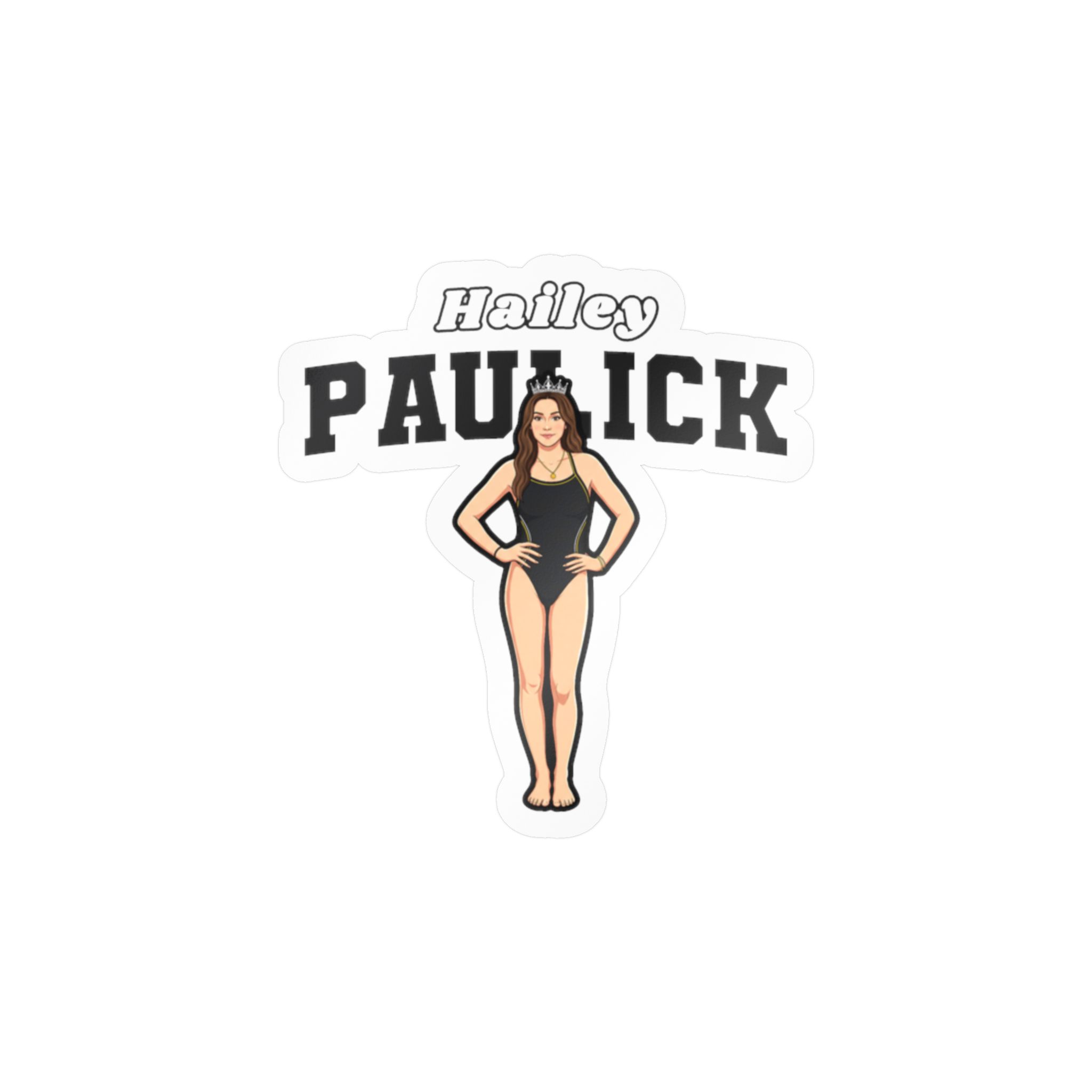 Vinyl Sticker — character_name_arch in Classic