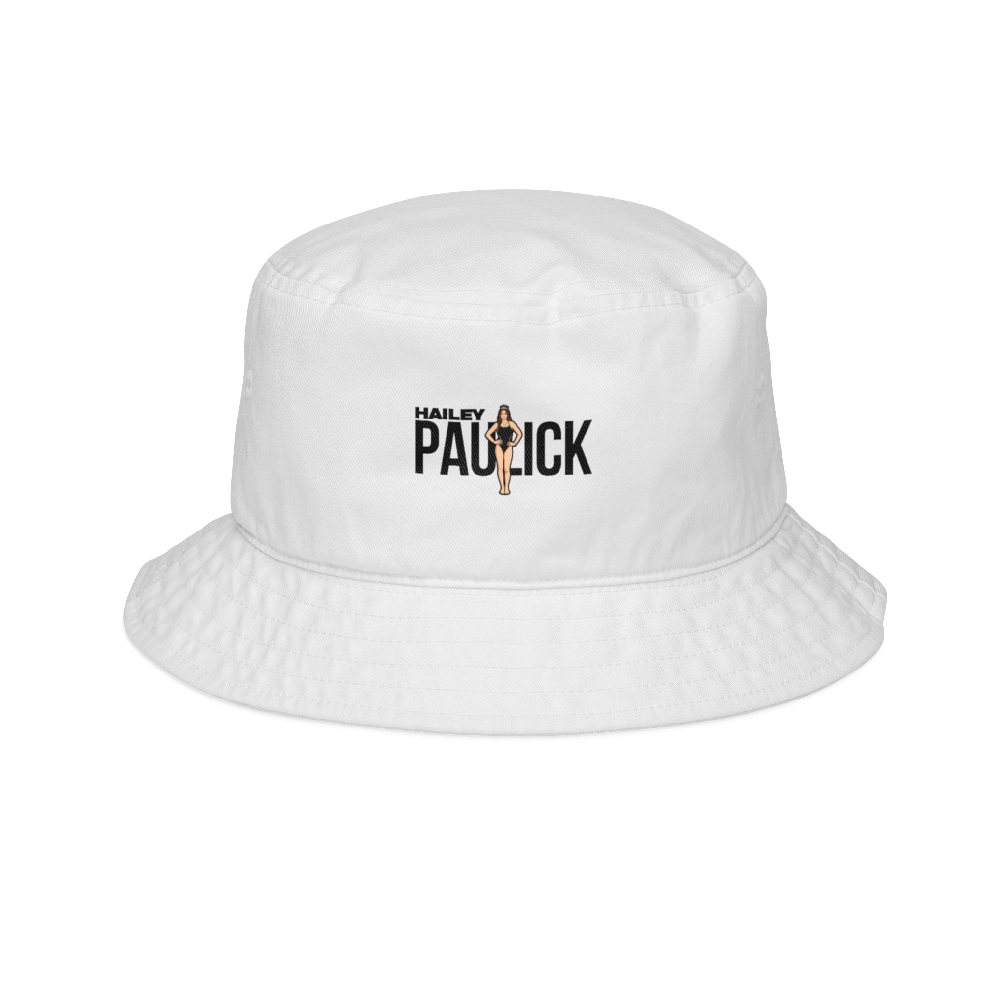 Bucket Hat — character_player_name in White
