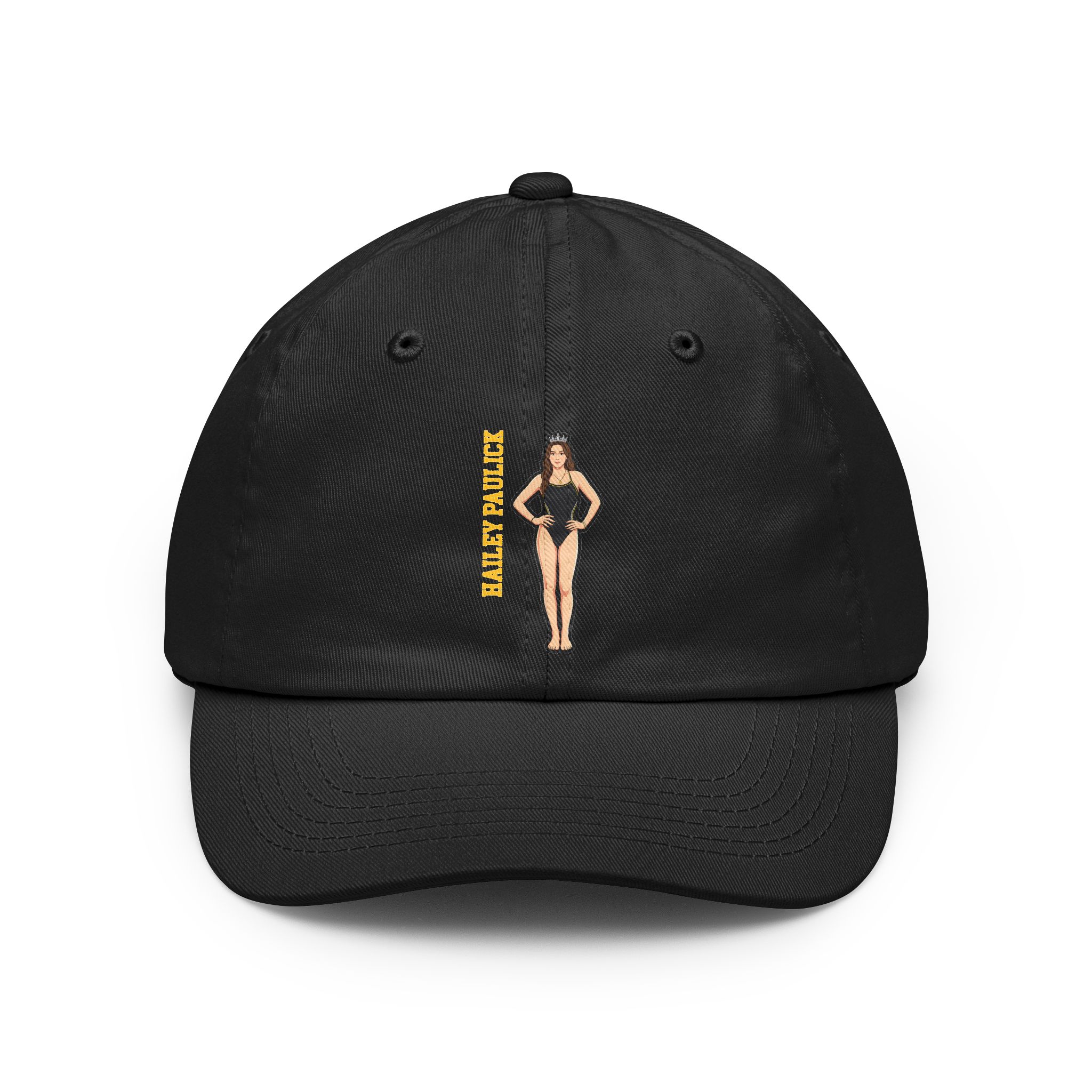 Classic Cap — character_name_vertical in Black