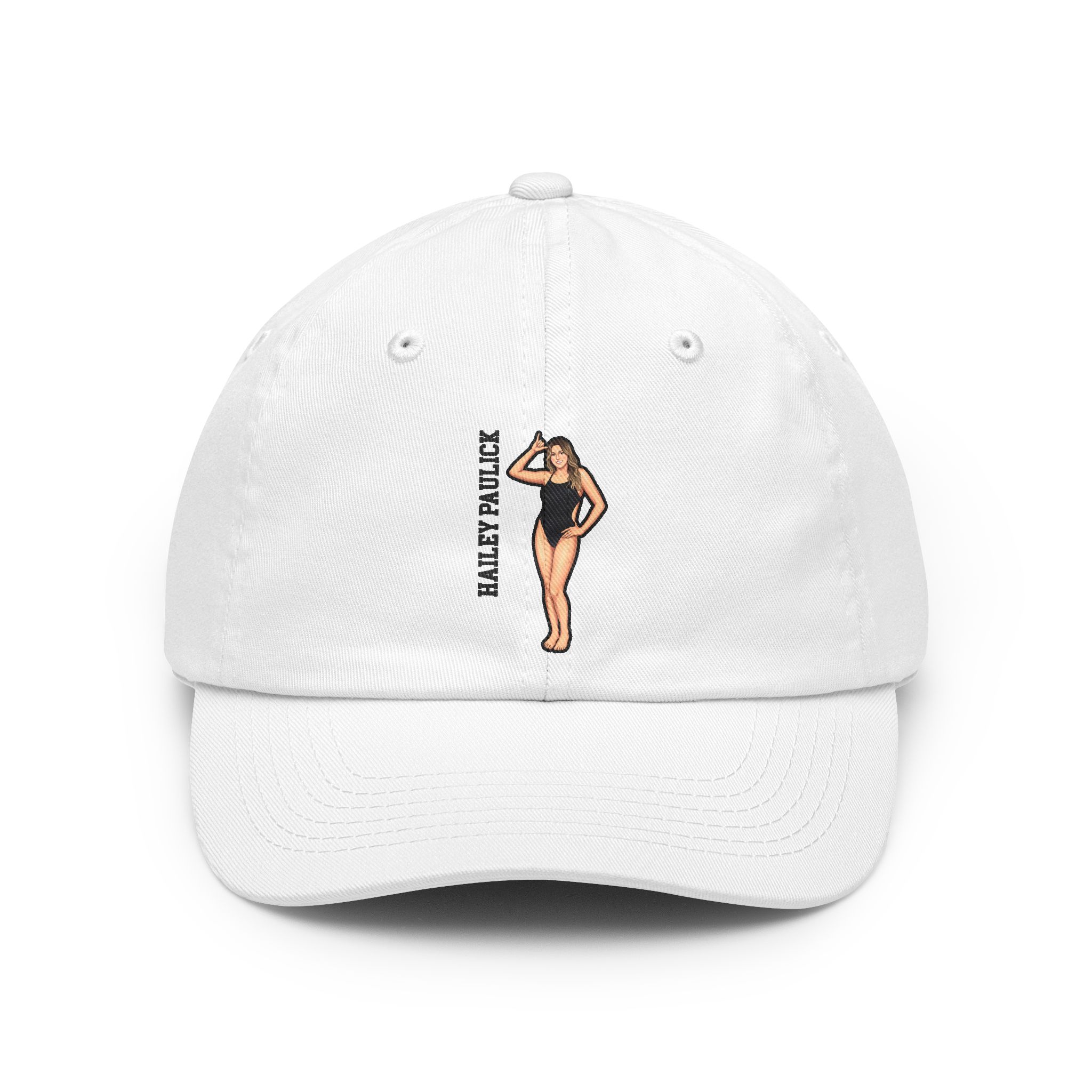 Classic Cap — character_name_vertical in White