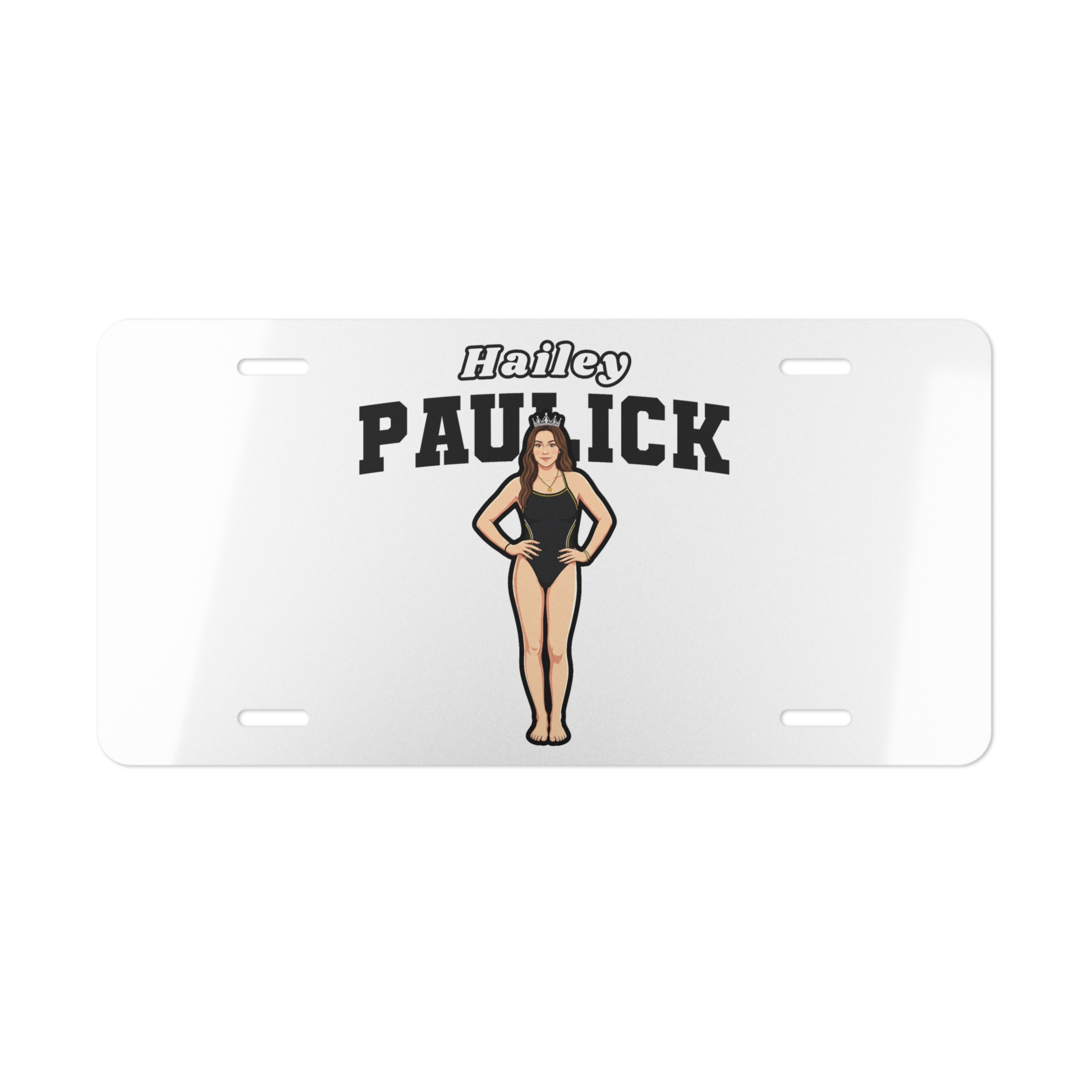 License Plate — character_name_arch in Classic