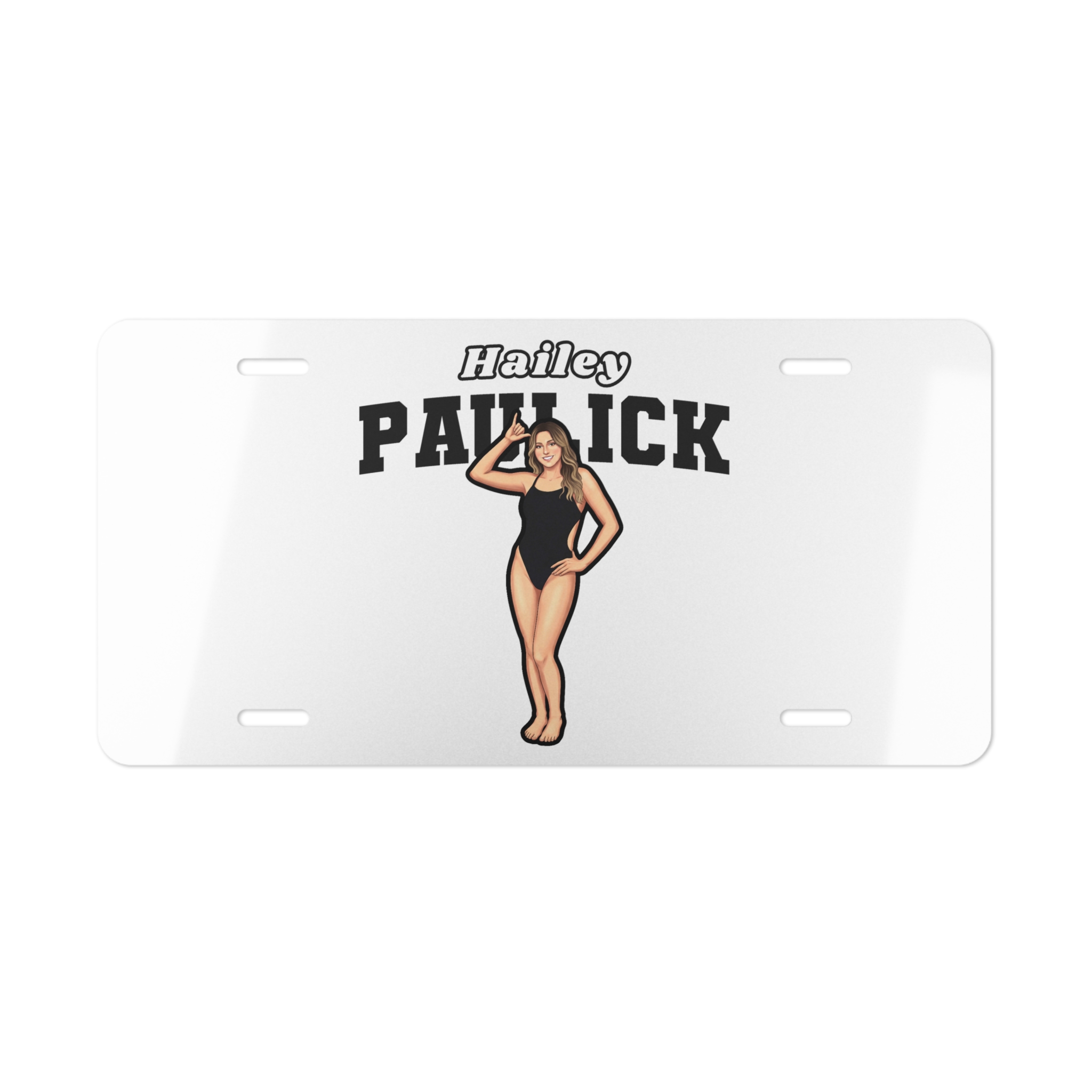 License Plate — character_name_arch in Classic