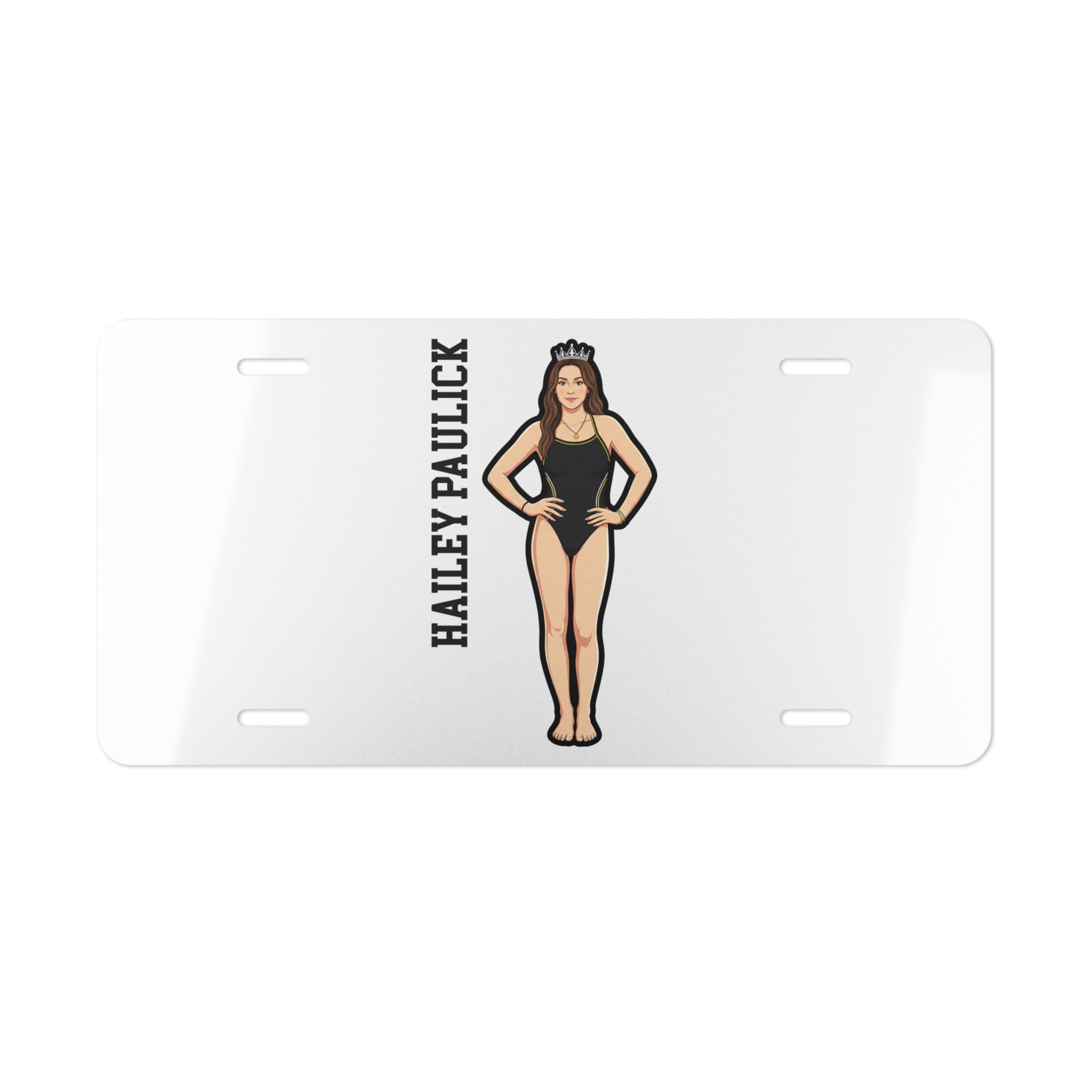 License Plate — character_name_vertical in Classic