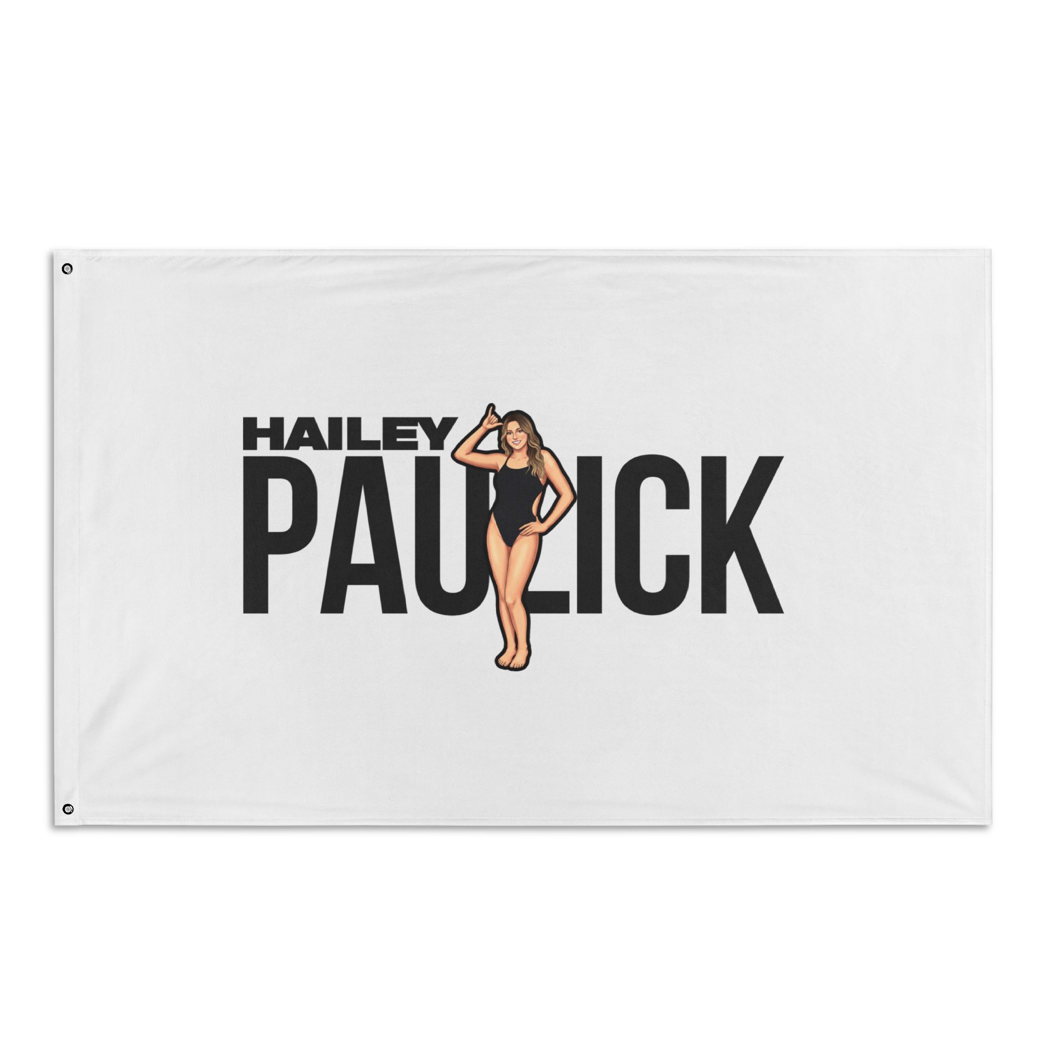 Flag (35 × 56 in) — character_player_name in Classic