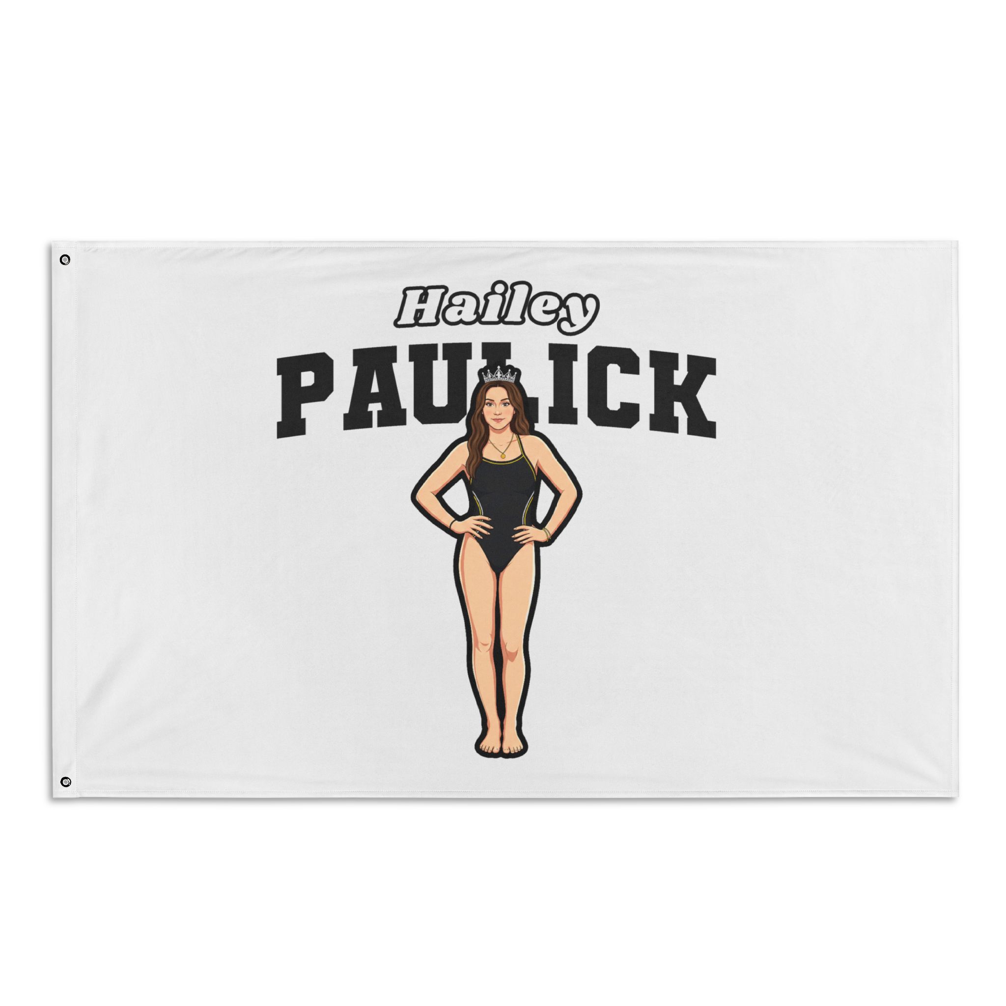Flag (35 × 56 in) — character_name_arch in Classic