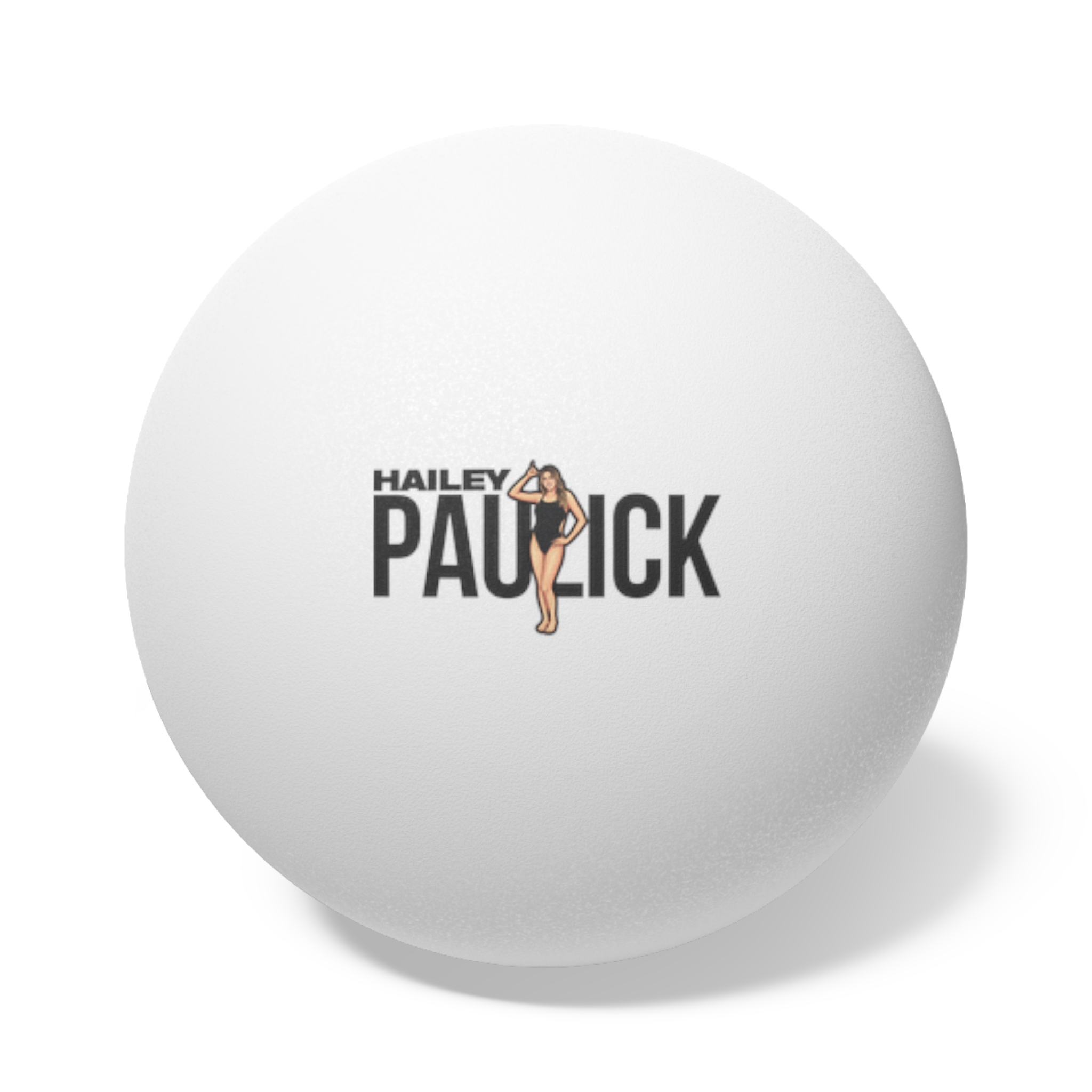 Ping Pong Balls, 6 pcs — character_player_name in White