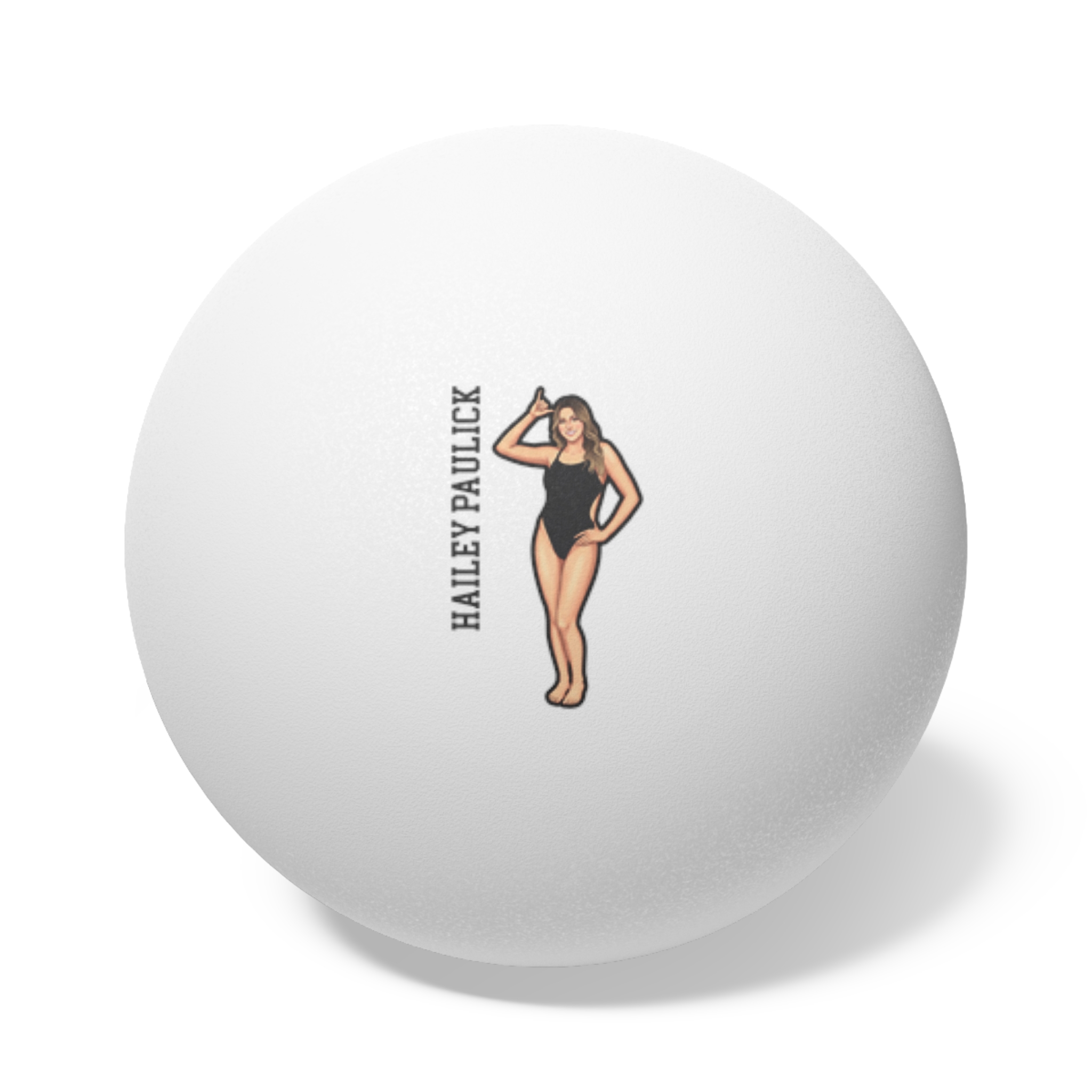 Ping Pong Balls, 6 pcs — character_name_vertical in White