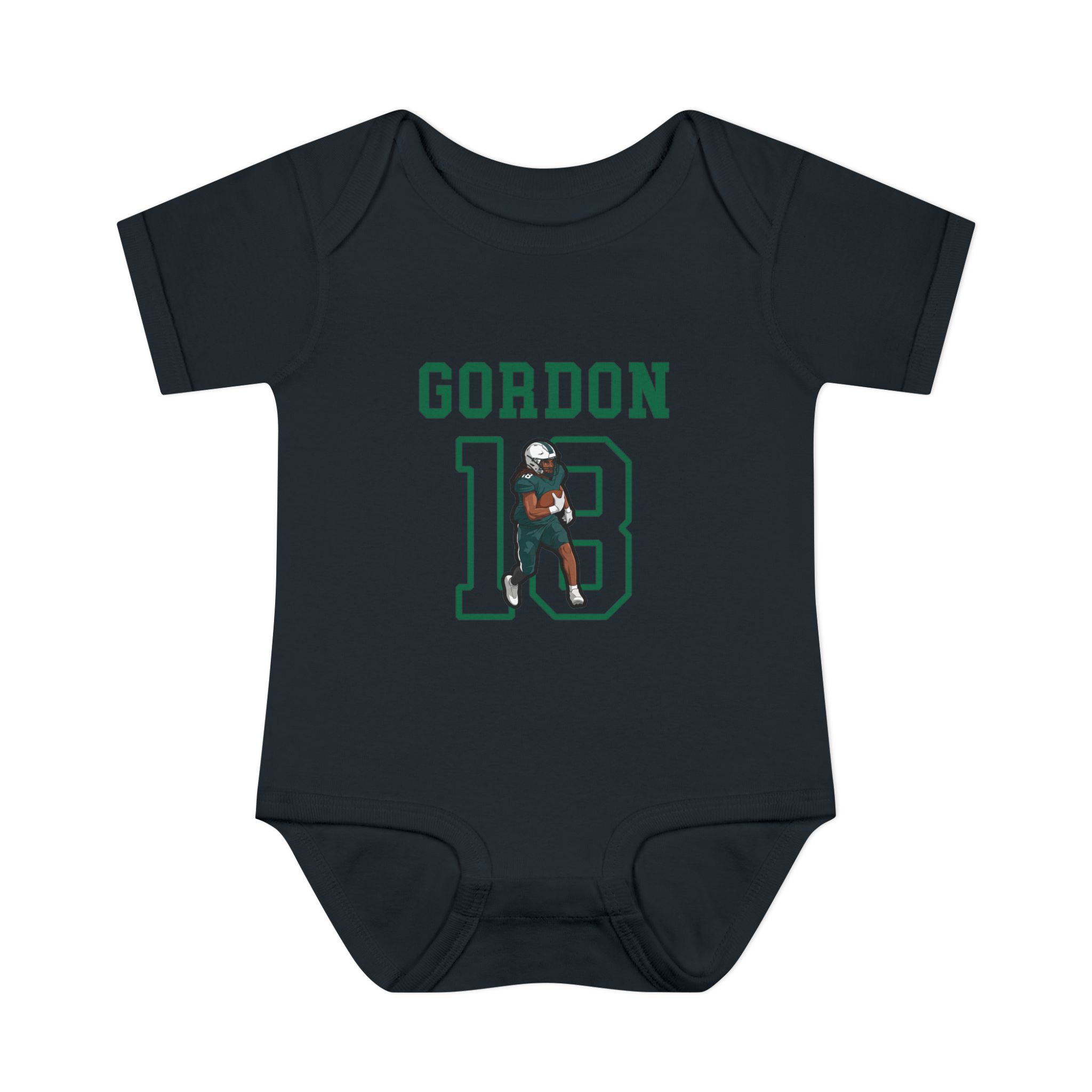 Baby Onesie — character_shirsey in Black