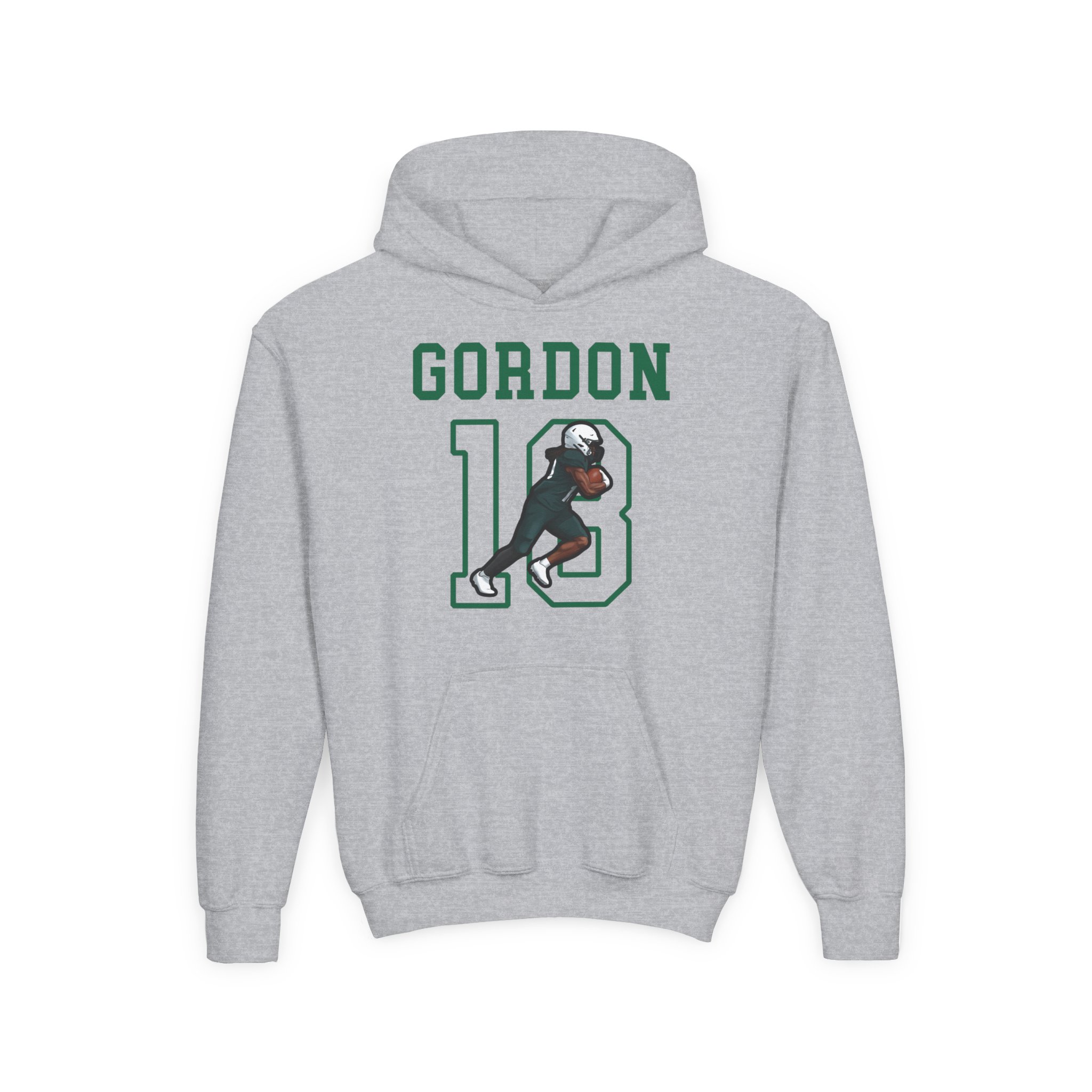 Youth Hoodie — character_shirsey in Grey