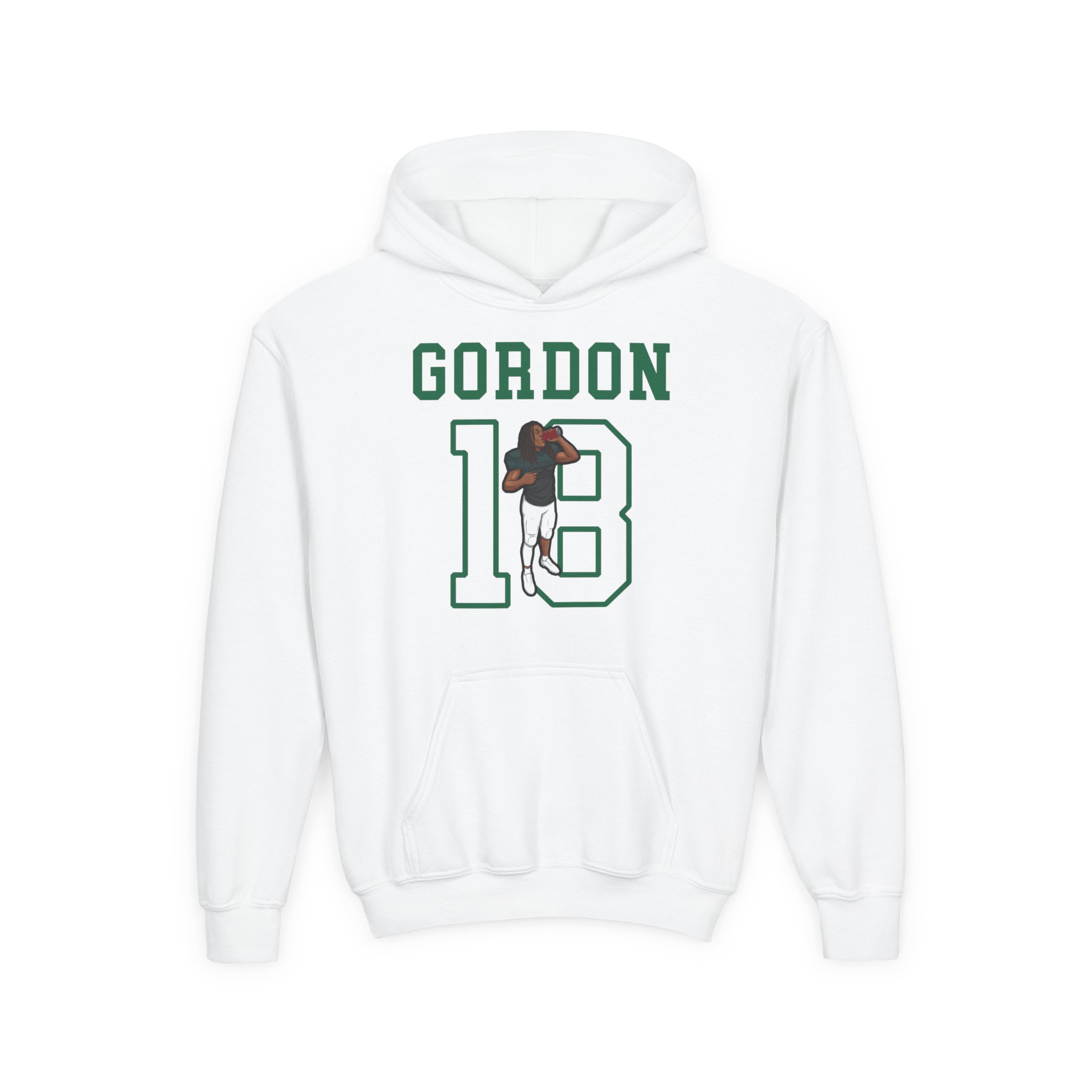 Youth Hoodie — character_shirsey in White