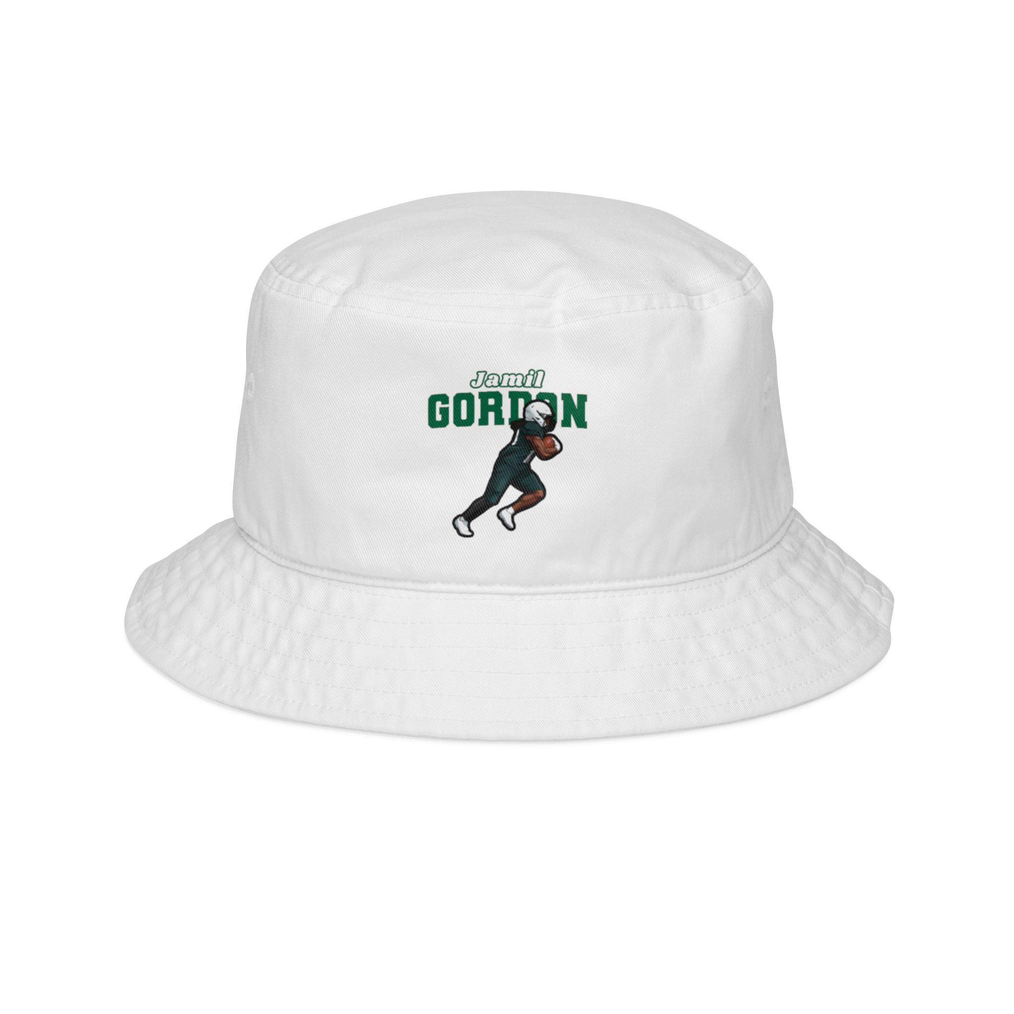 Bucket Hat — character_name_arch in White
