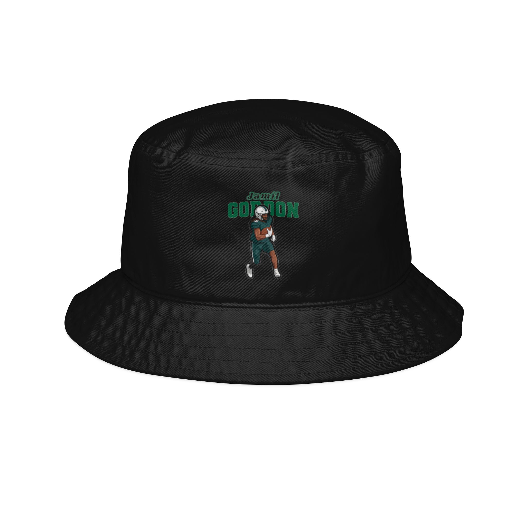 Bucket Hat — character_name_arch in Black
