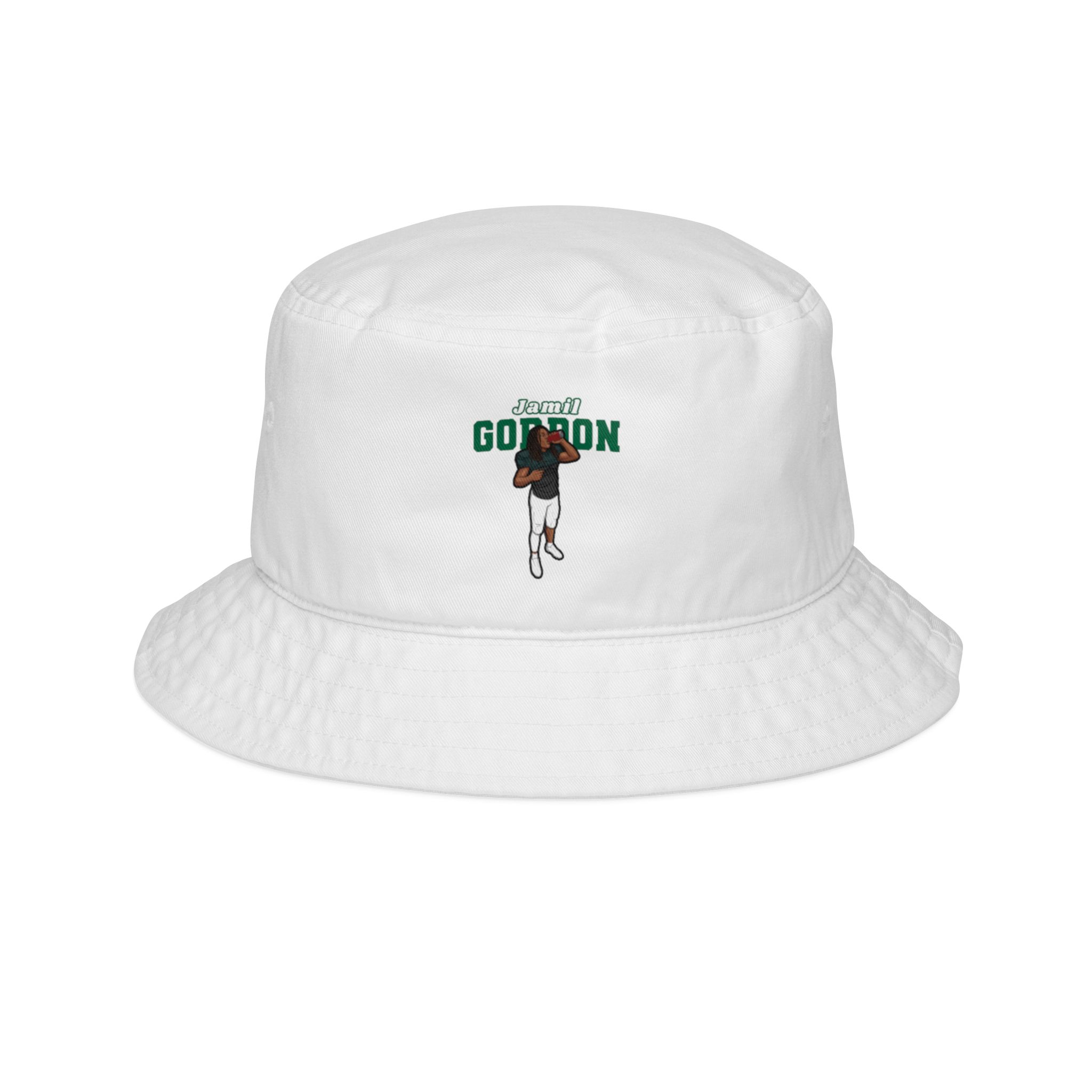 Bucket Hat — character_name_arch in White
