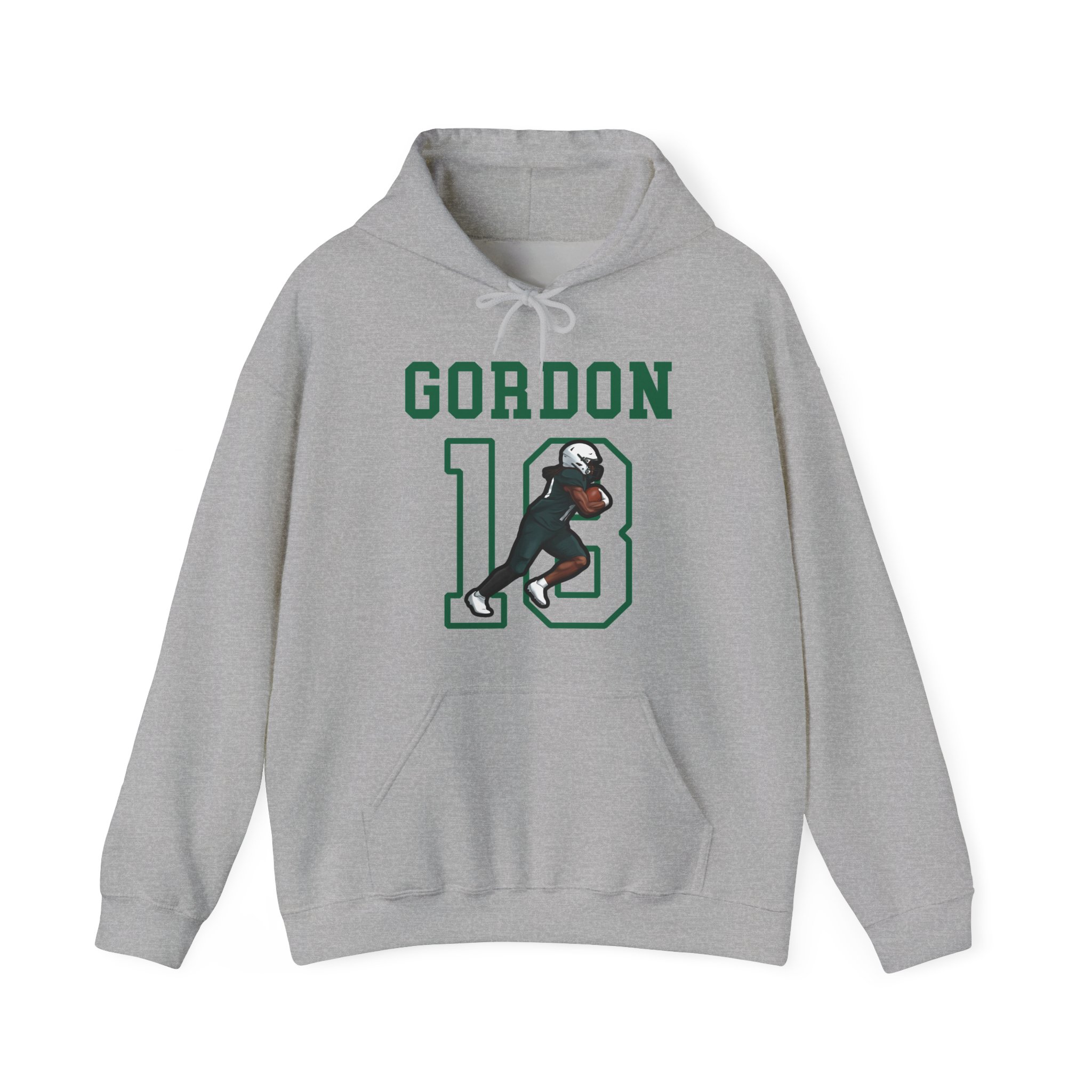 Hoodie — character_shirsey in Grey