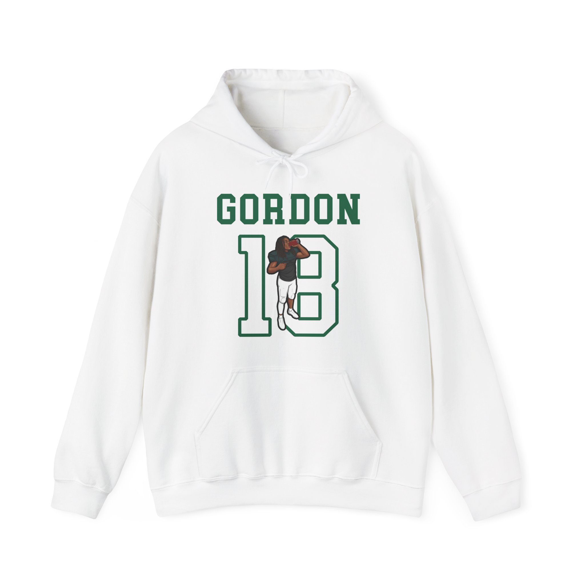 Hoodie — character_shirsey in White