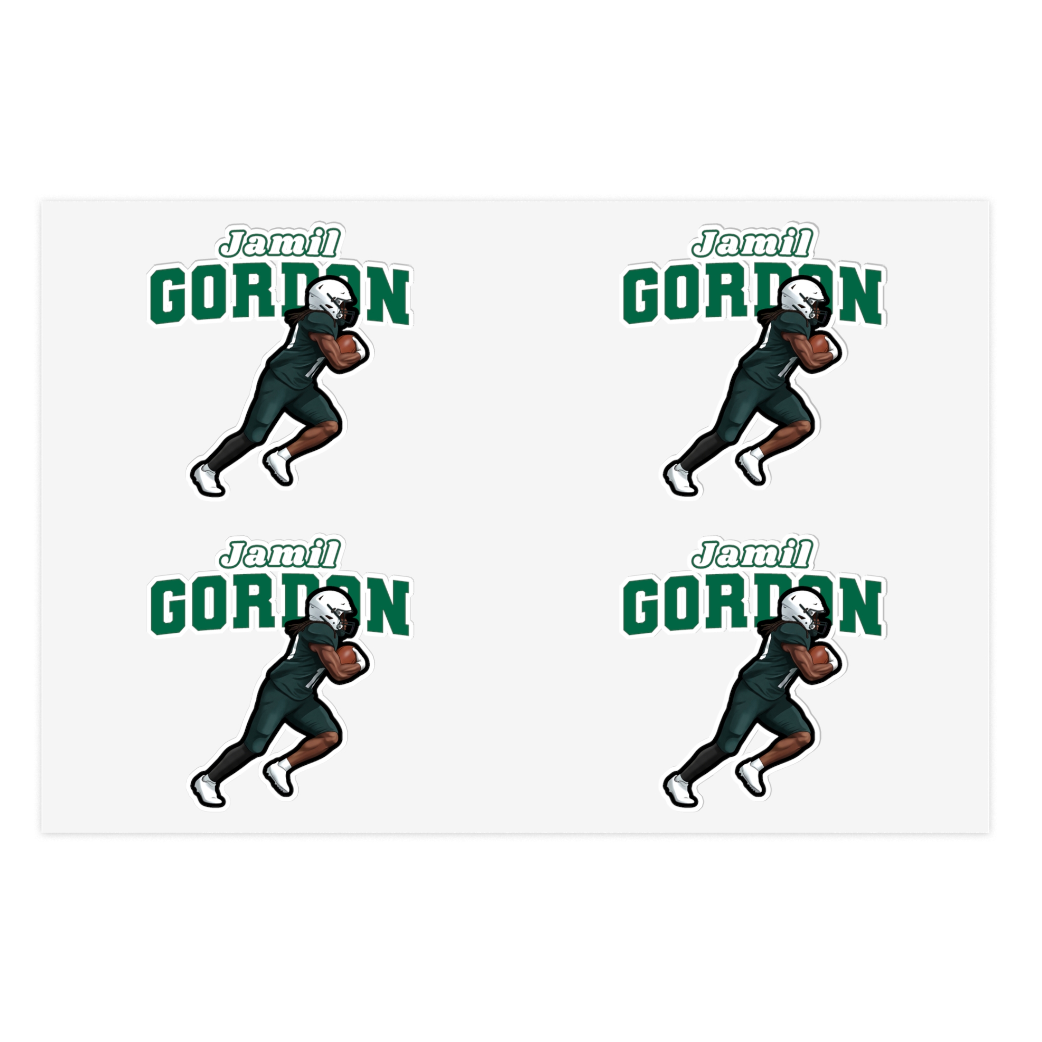 Sticker Sheet — character_name_arch in Classic
