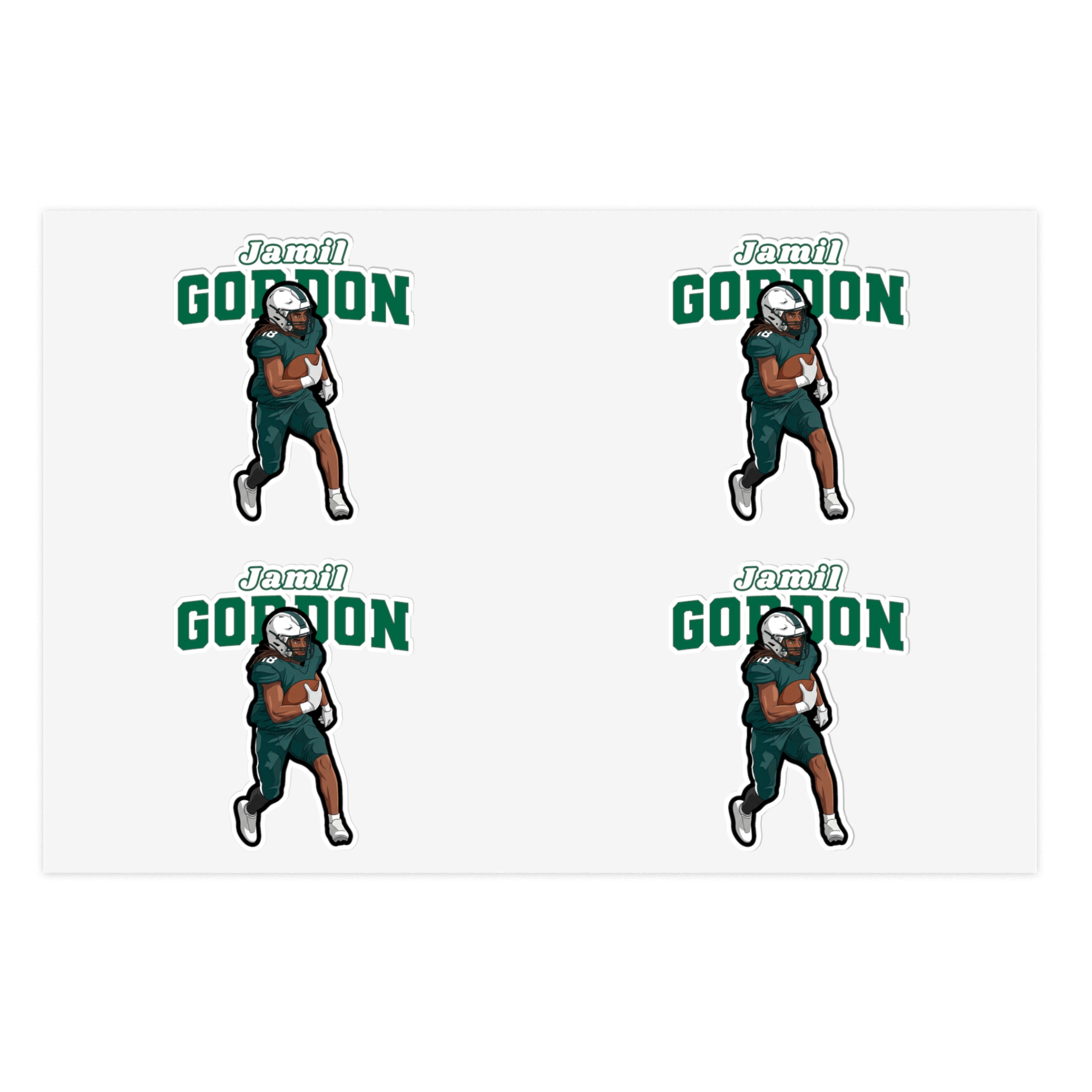 Sticker Sheet — character_name_arch in Classic