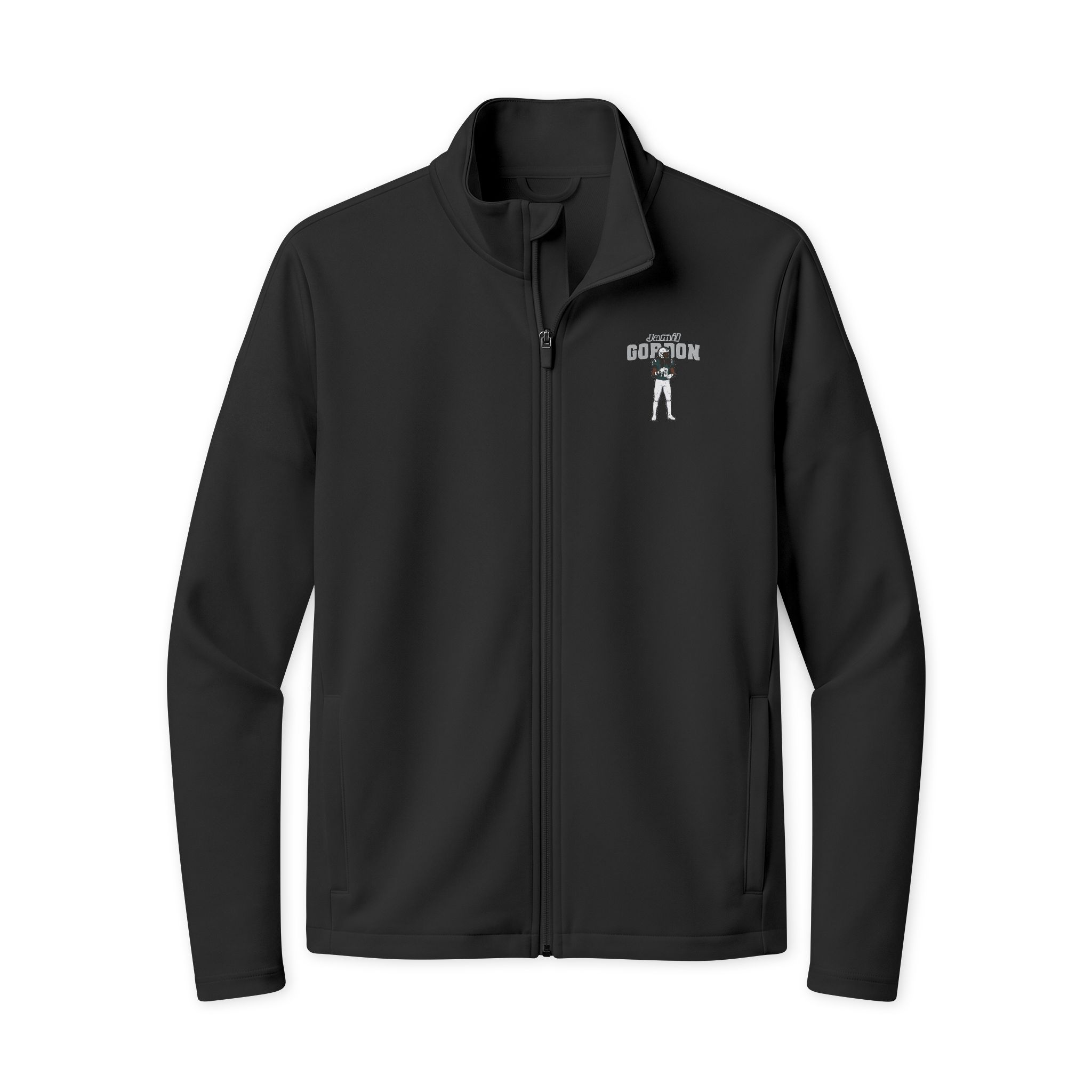 Travel Full-Zip Jacket — character_name_arch in Black/ Black