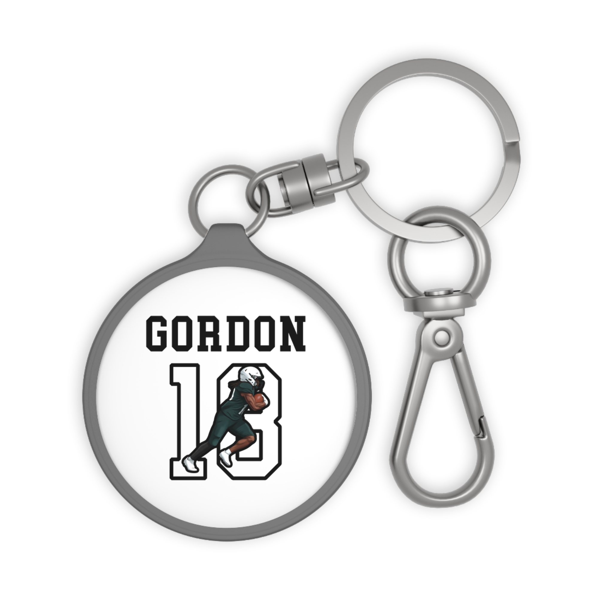 Keychain — character_shirsey in Grey