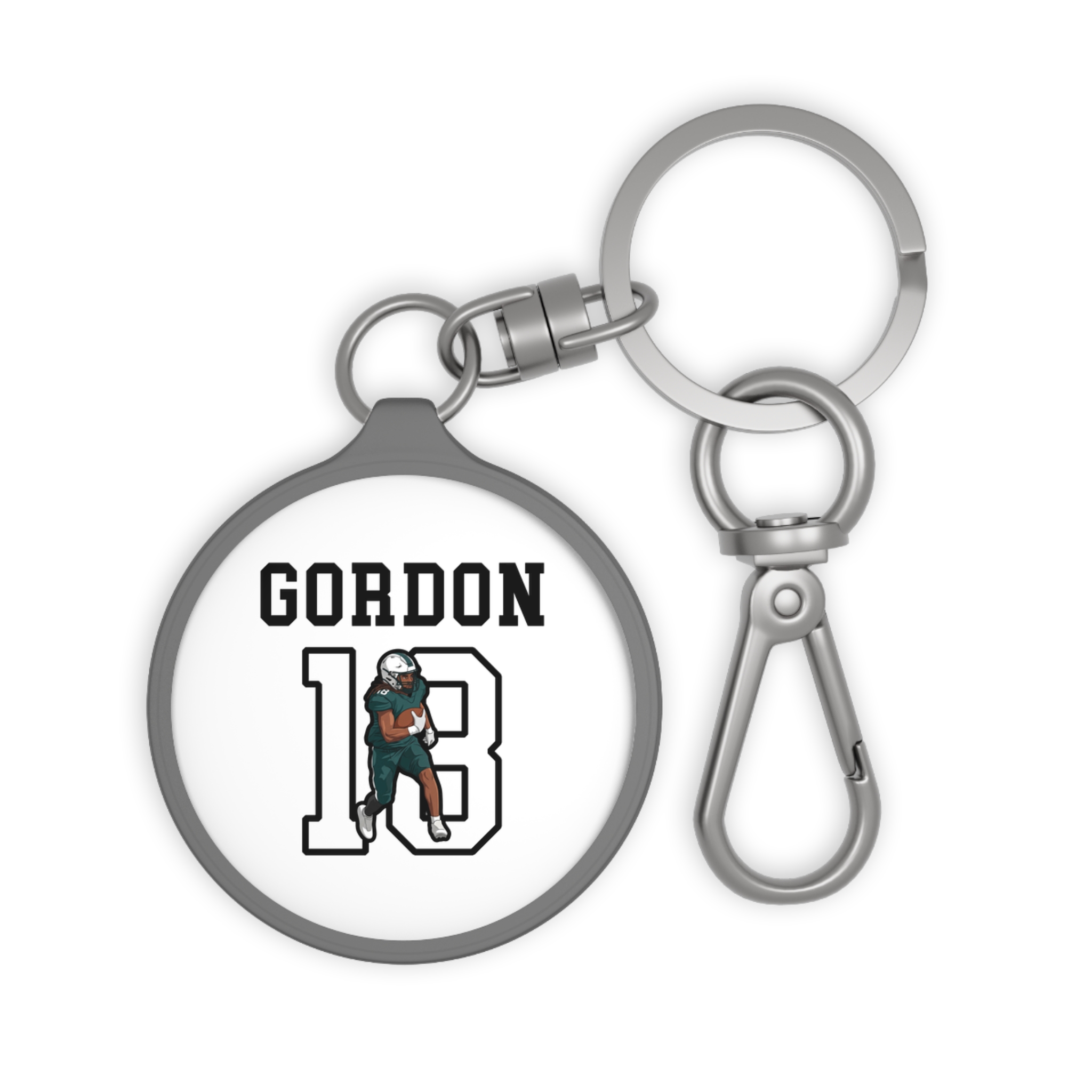 Keychain — character_shirsey in Grey