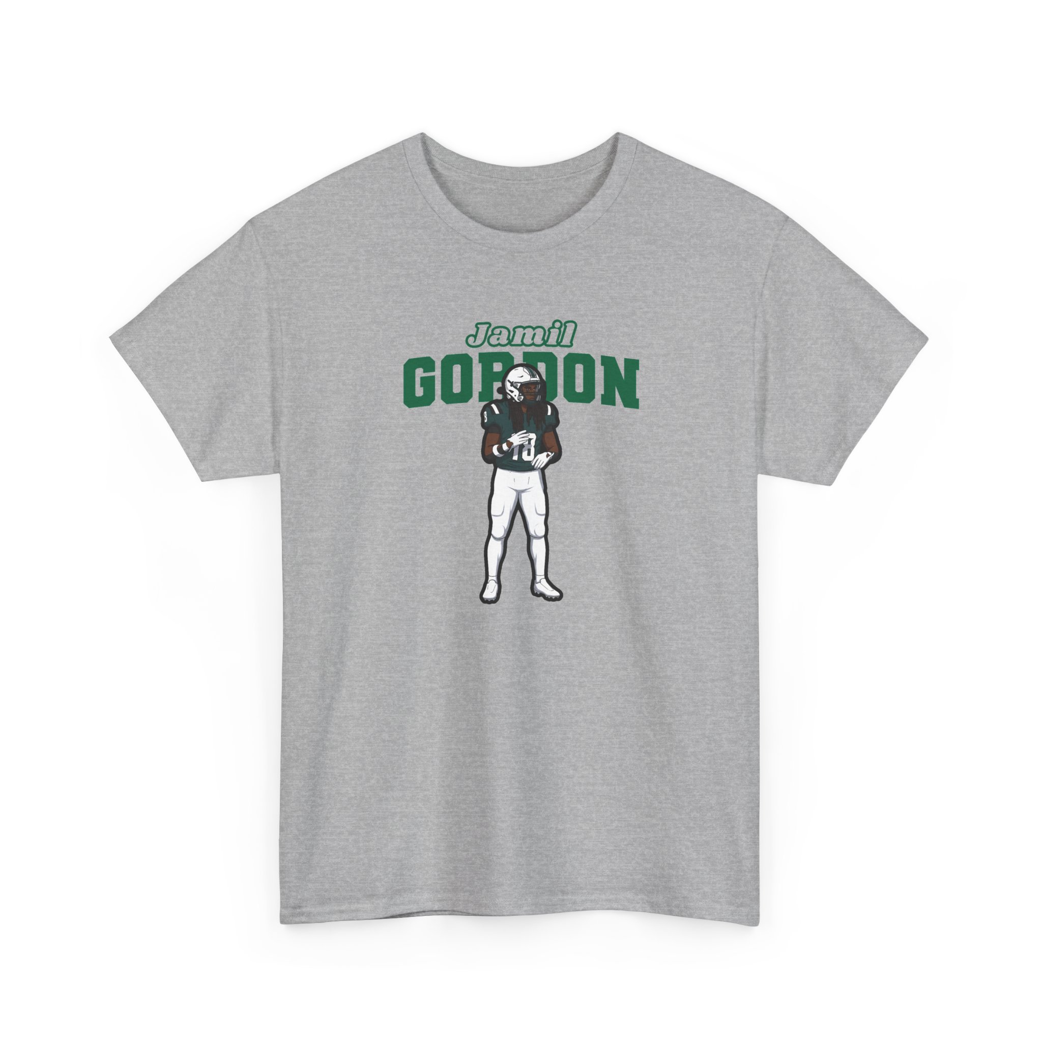 Tee — character_name_arch in Grey