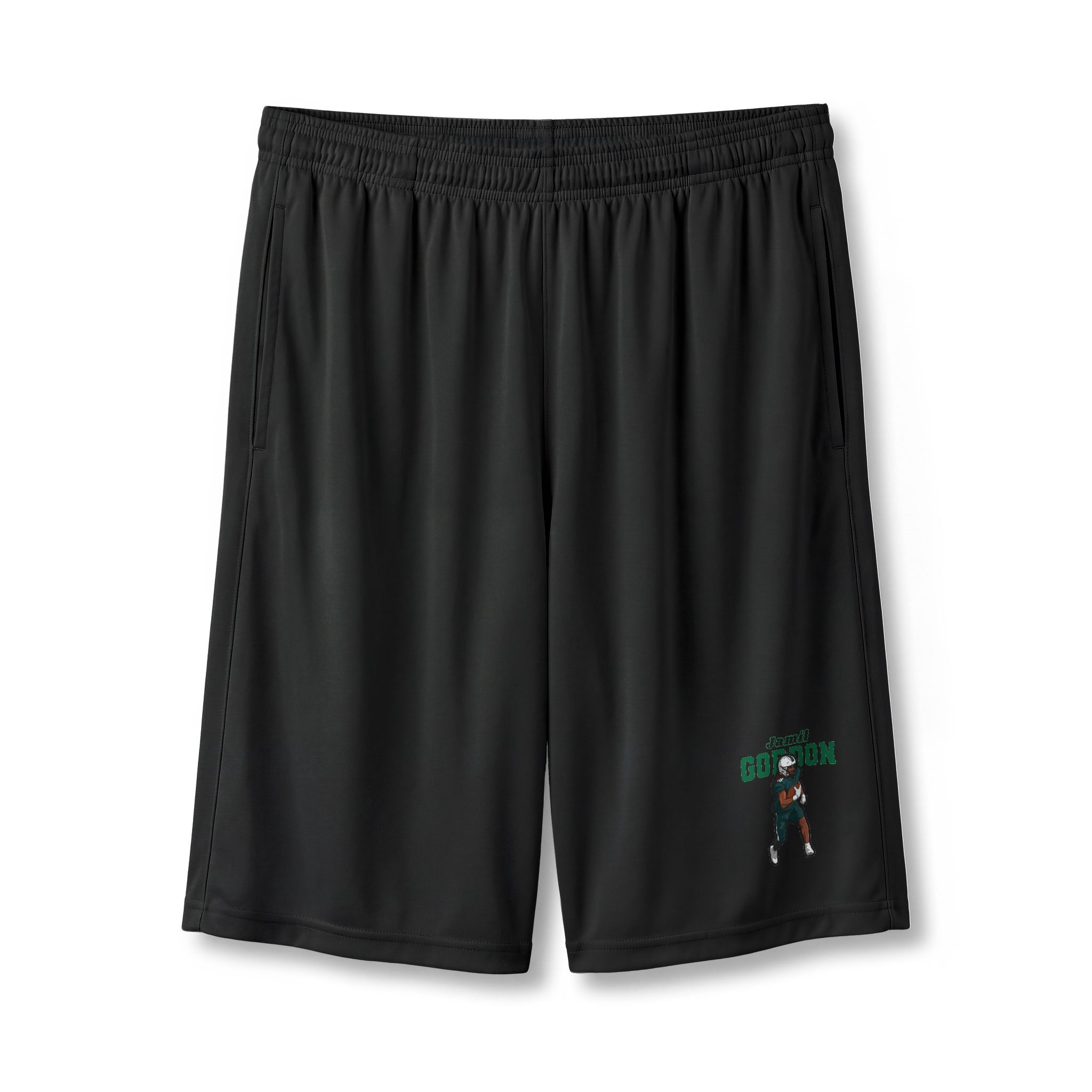 Shorts — character_name_arch in Black