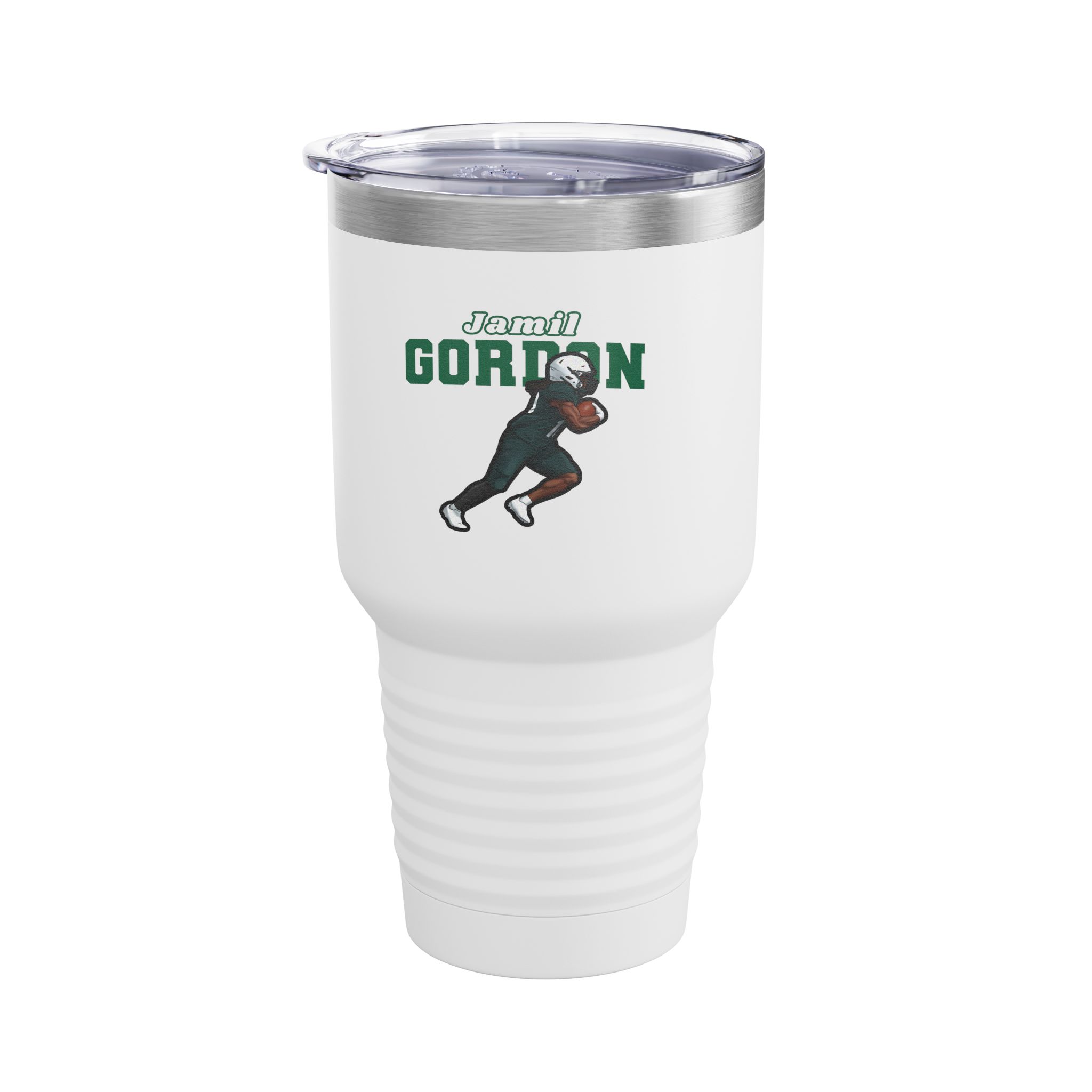 30oz Tumbler — character_name_arch in White