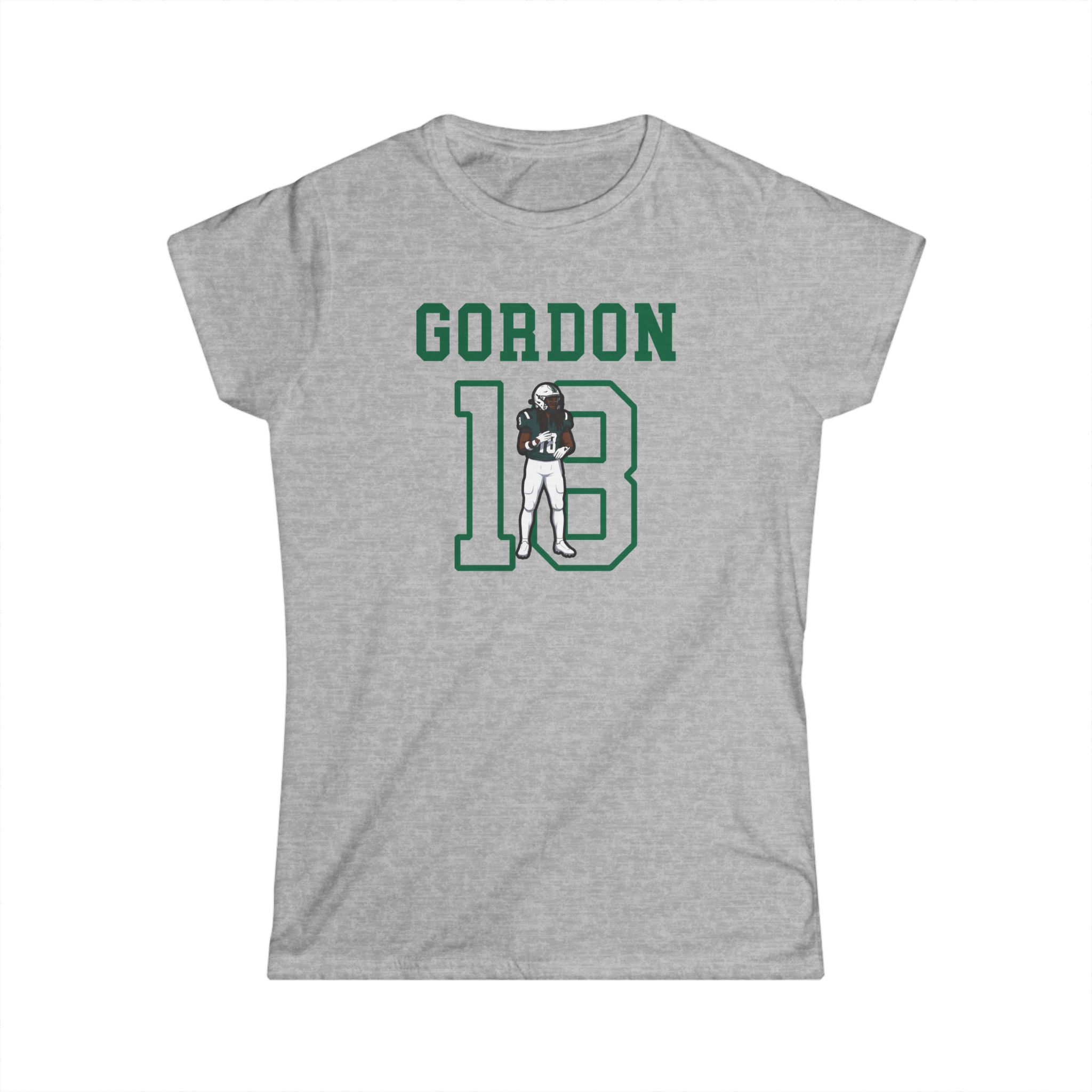 Women's Softstyle Tee — character_shirsey in Grey