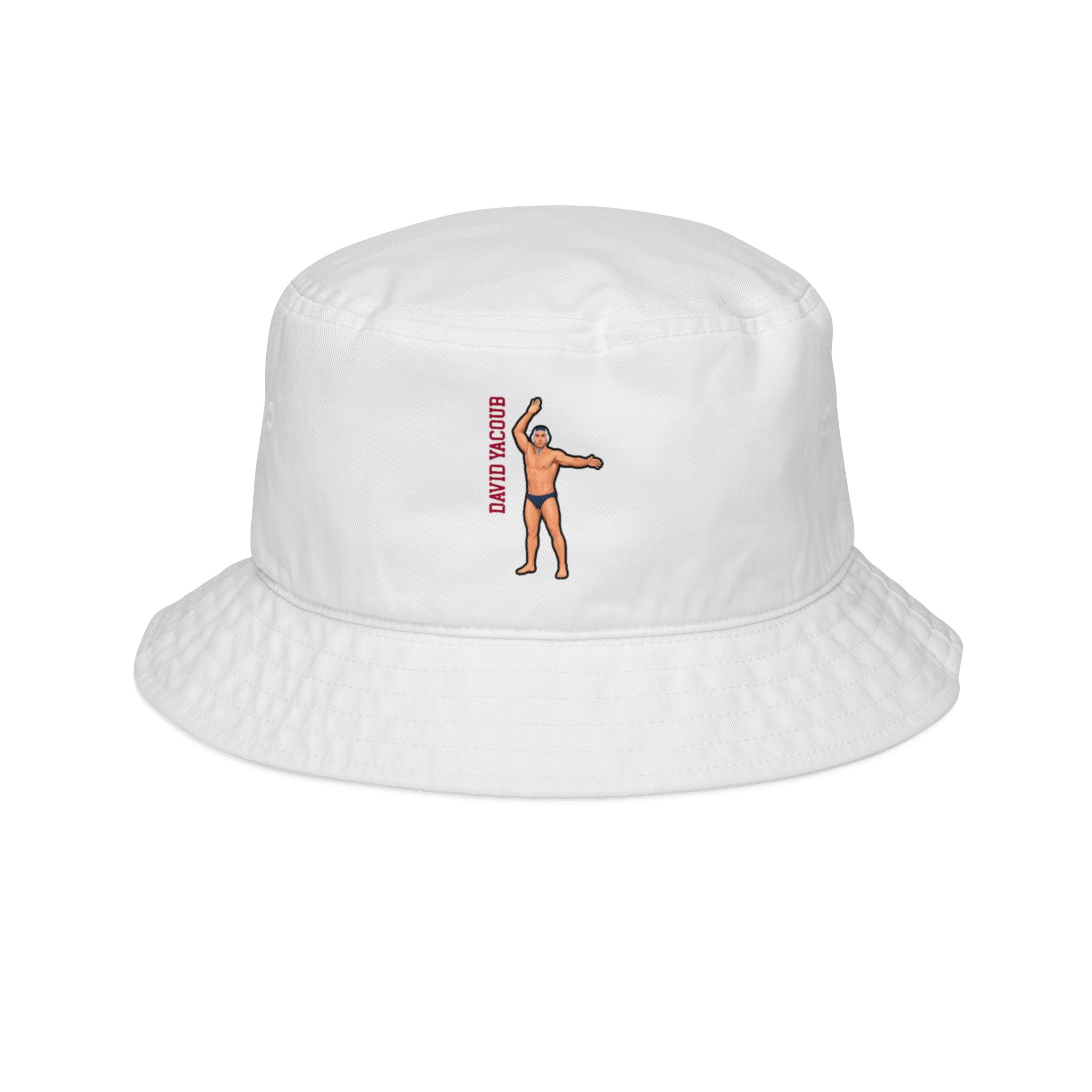 Bucket Hat — character_name_vertical in White