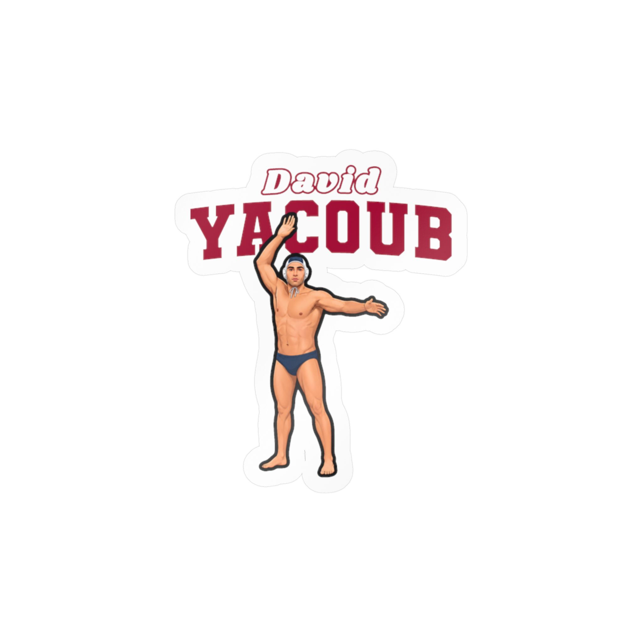 Vinyl Sticker — character_name_arch in Classic