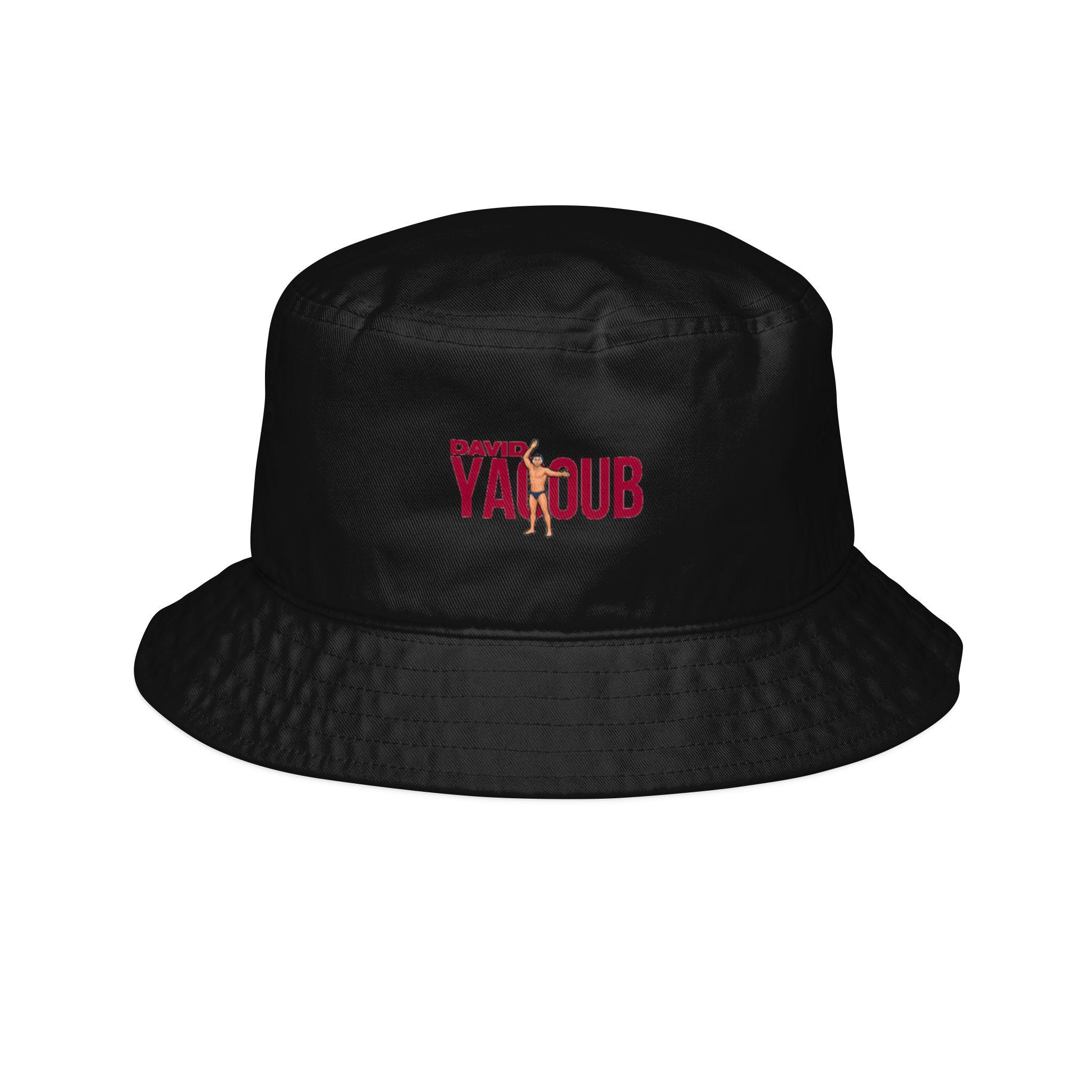 Bucket Hat — character_player_name in Black