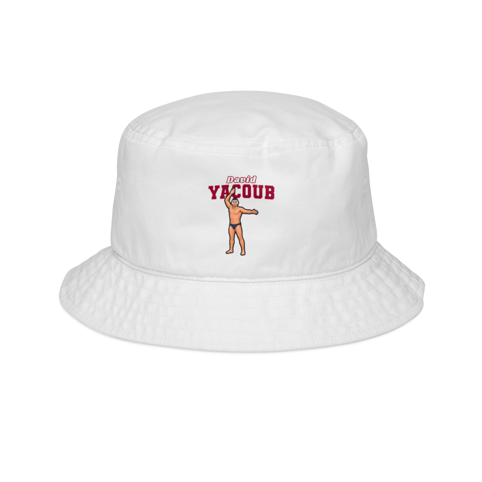 Bucket Hat — character_name_arch in White