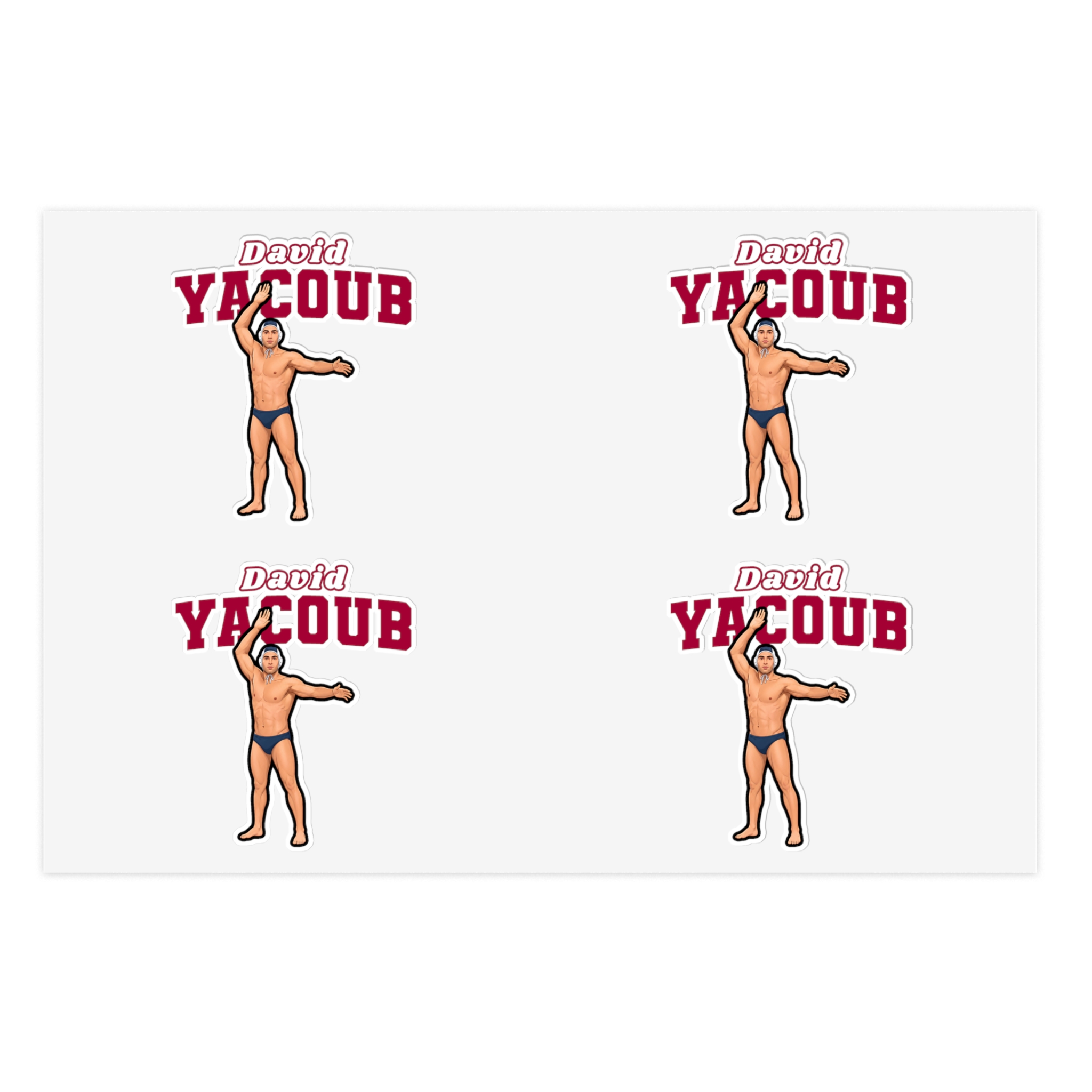 Sticker Sheet — character_name_arch in Classic