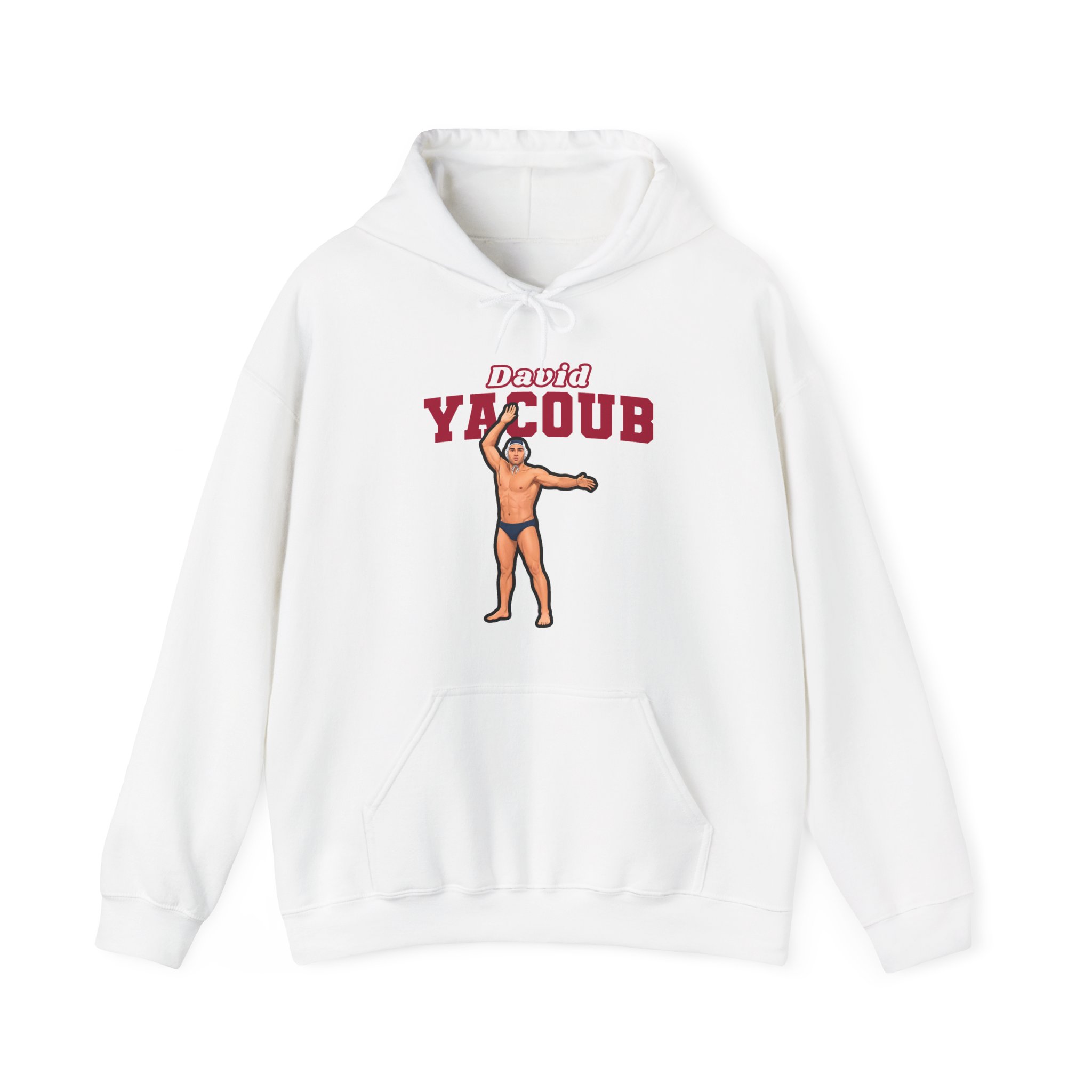 Hoodie — character_name_arch in White