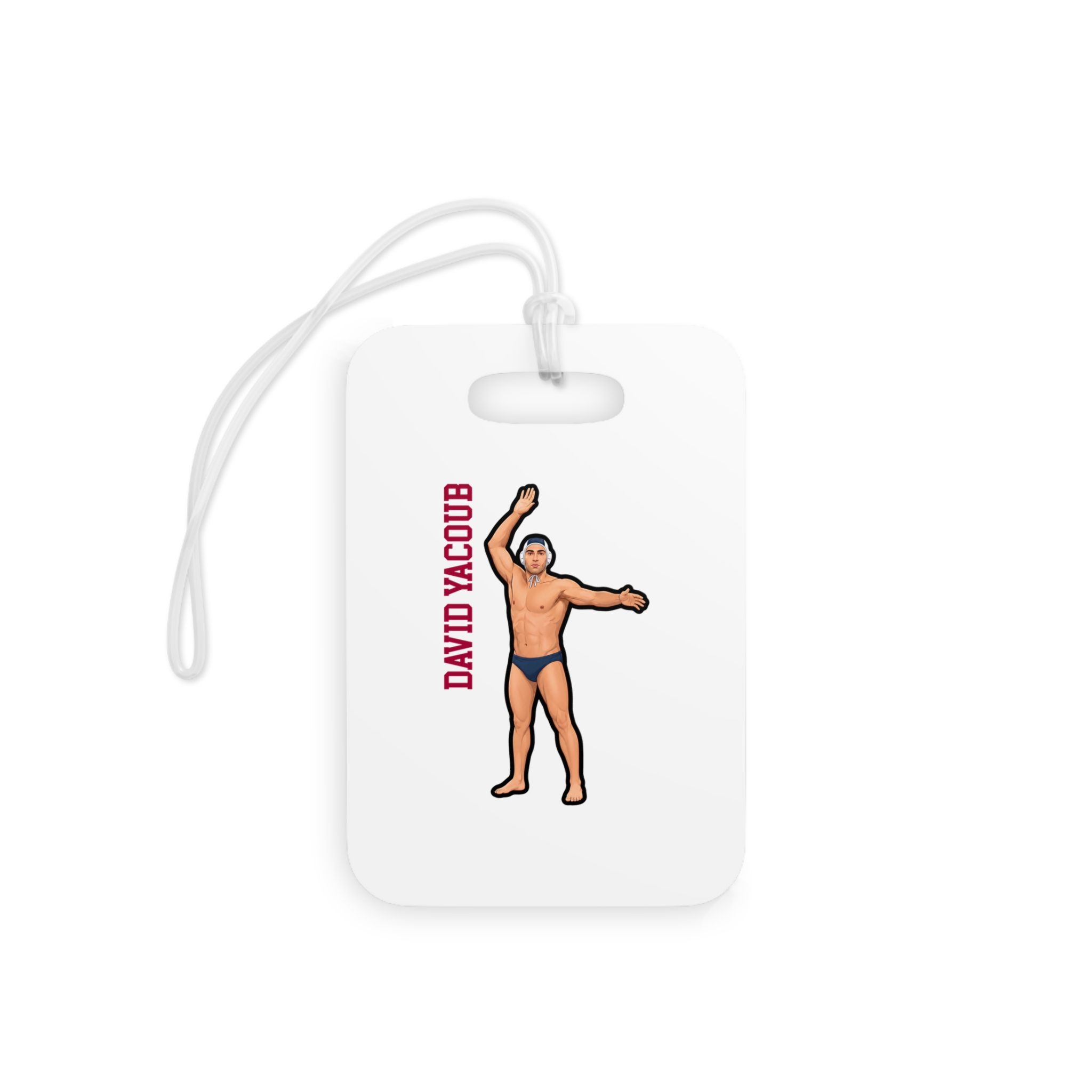 Bag Tag — character_name_vertical in Classic